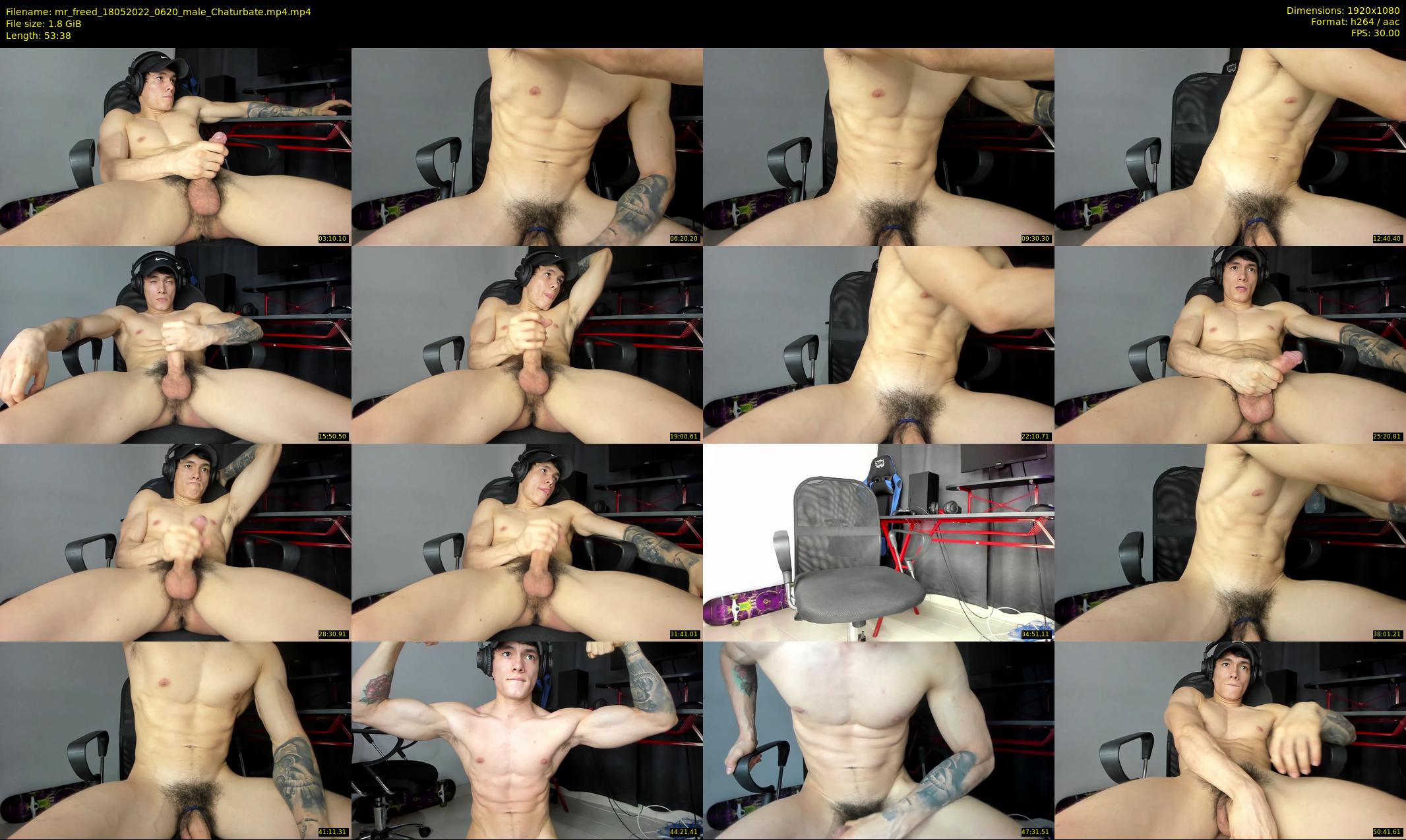 mr_freed — 54 minute Chaturbate male cam show recording, 1080p, May 18, 2022