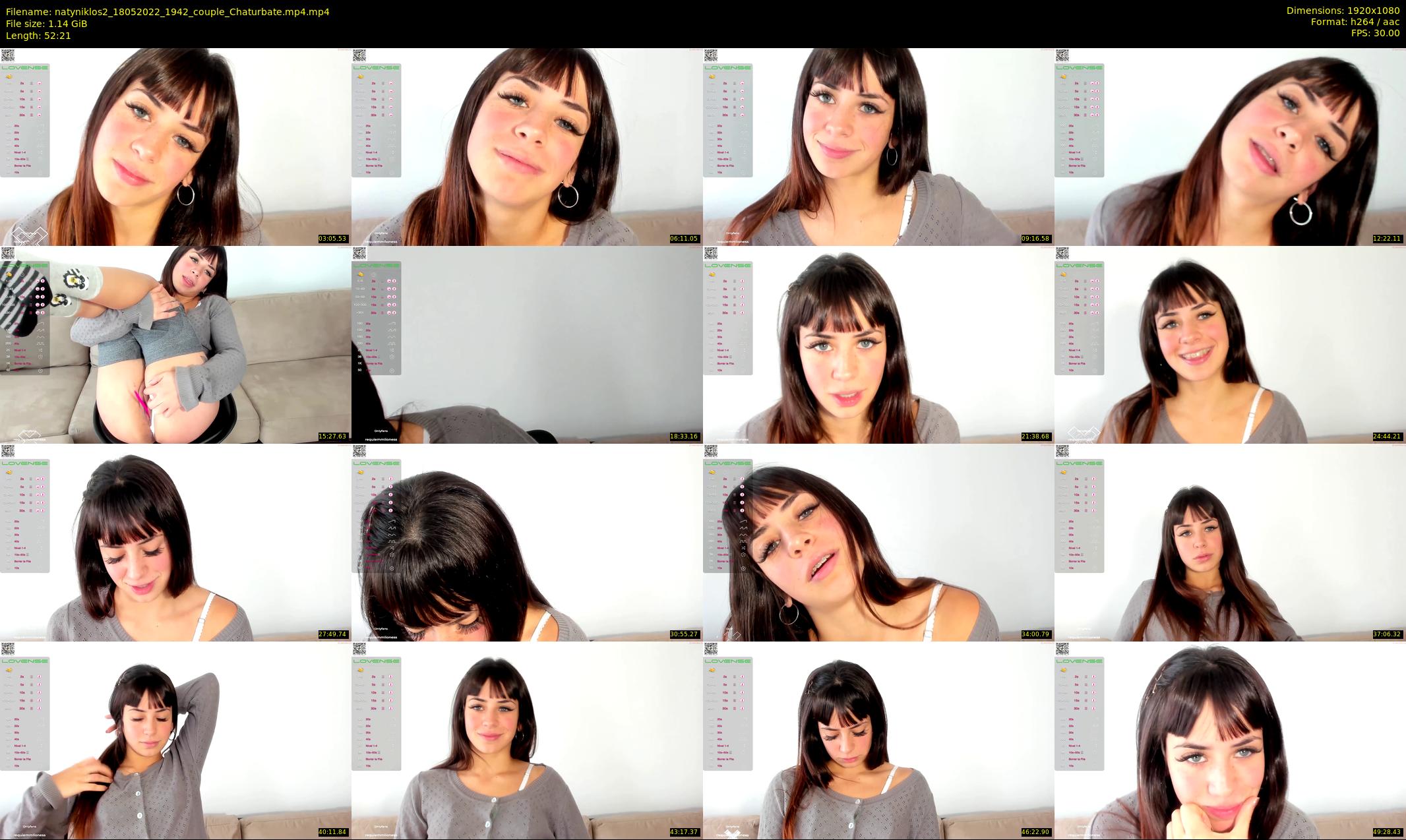 natyniklos2 — 53 minute Chaturbate couple cam show recording, 1080p, May 18, 2022