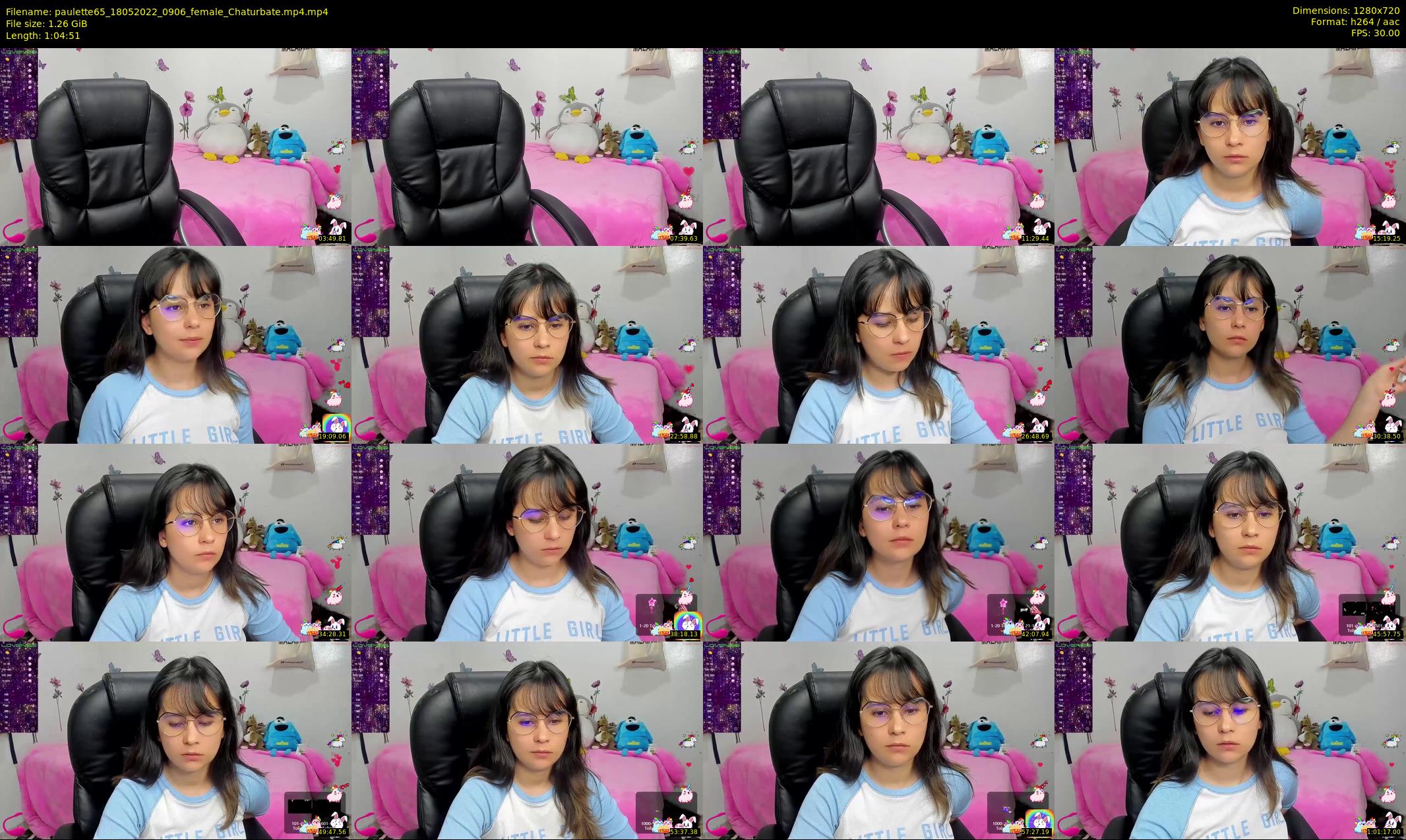 paulette65 — 65 minute Chaturbate female cam show recording, 720p, May 18, 2022