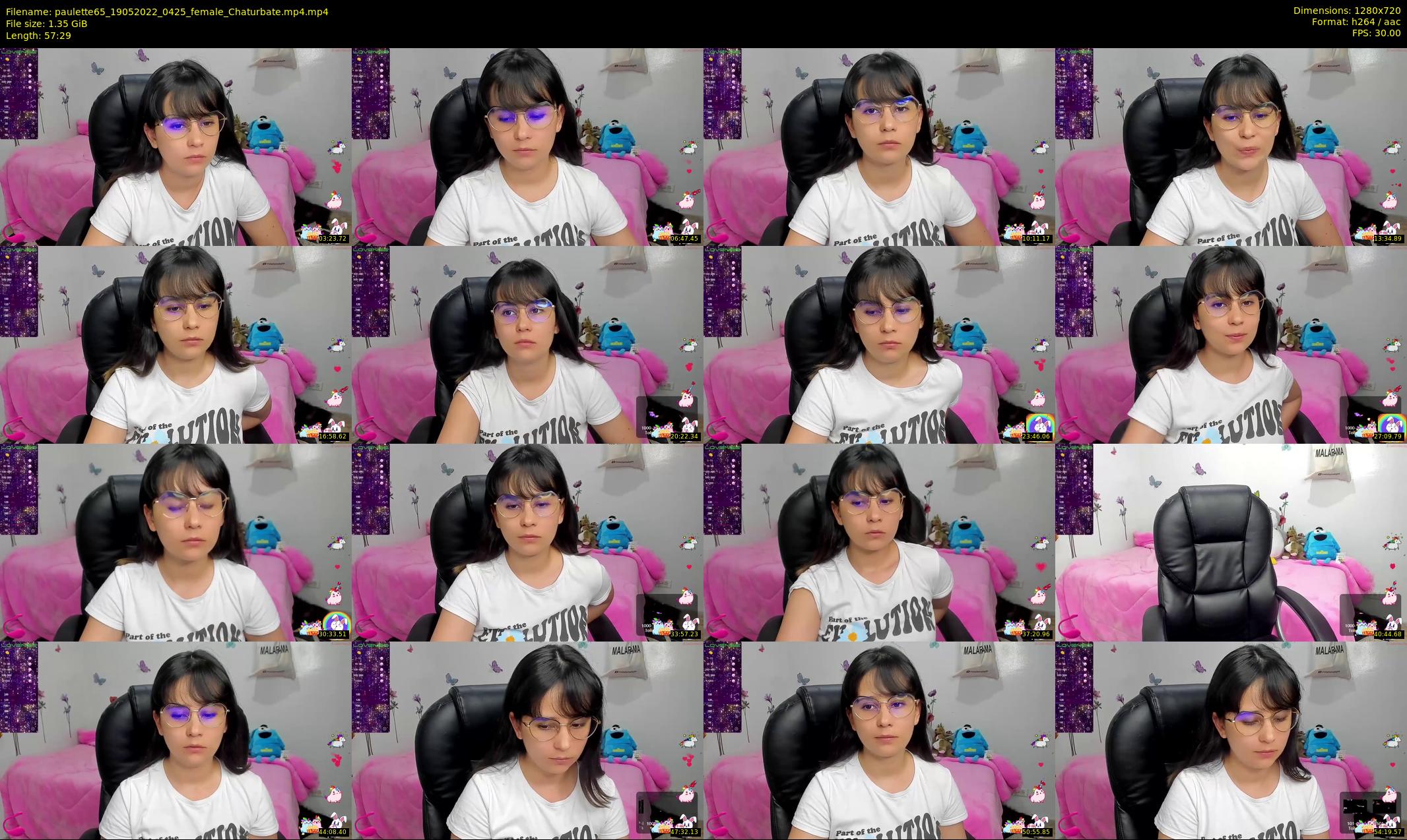 paulette65 — 58 minute Chaturbate female cam show recording, 720p, May 19, 2022