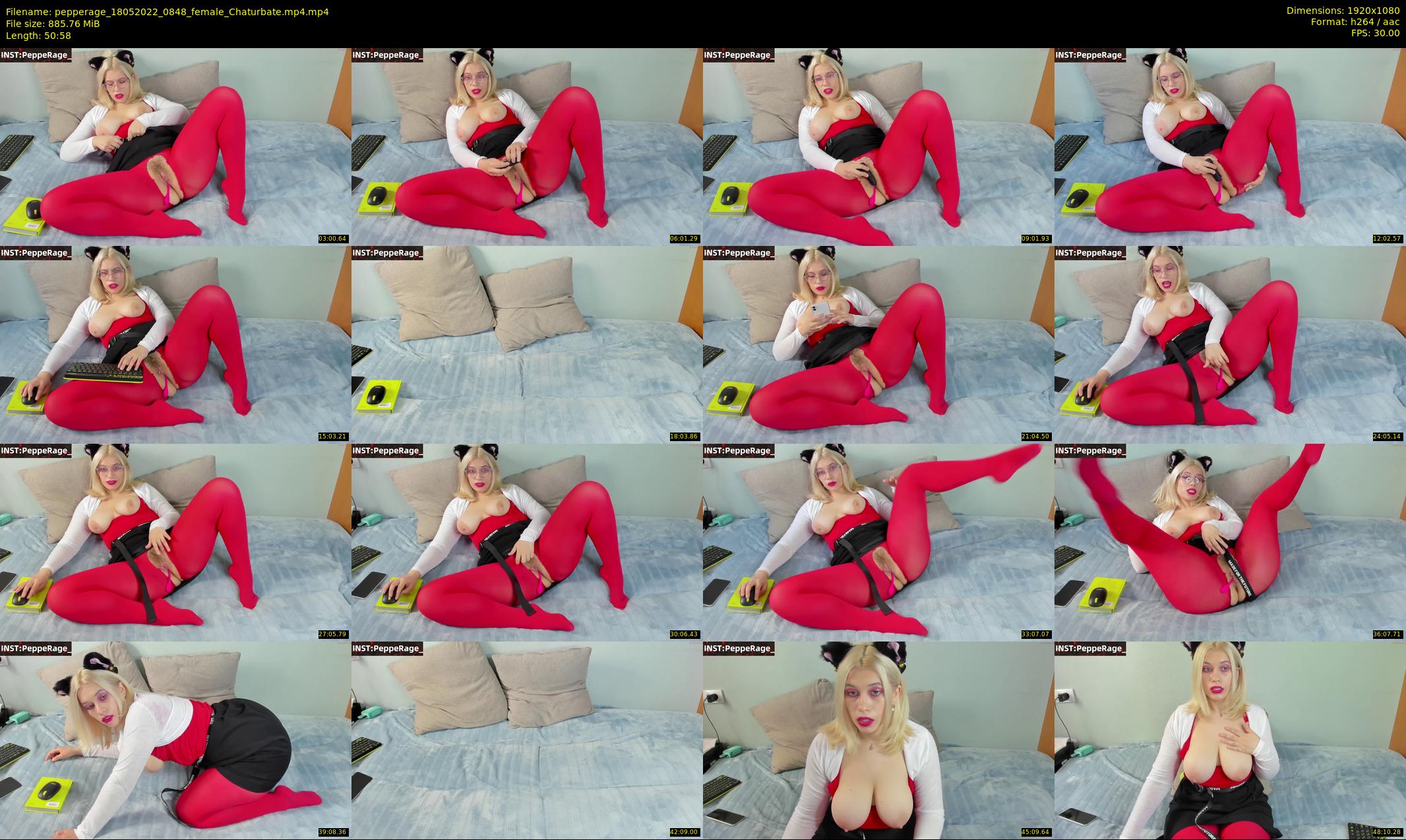 pepperage — 51 minute Chaturbate female cam show recording, 1080p, May 18, 2022