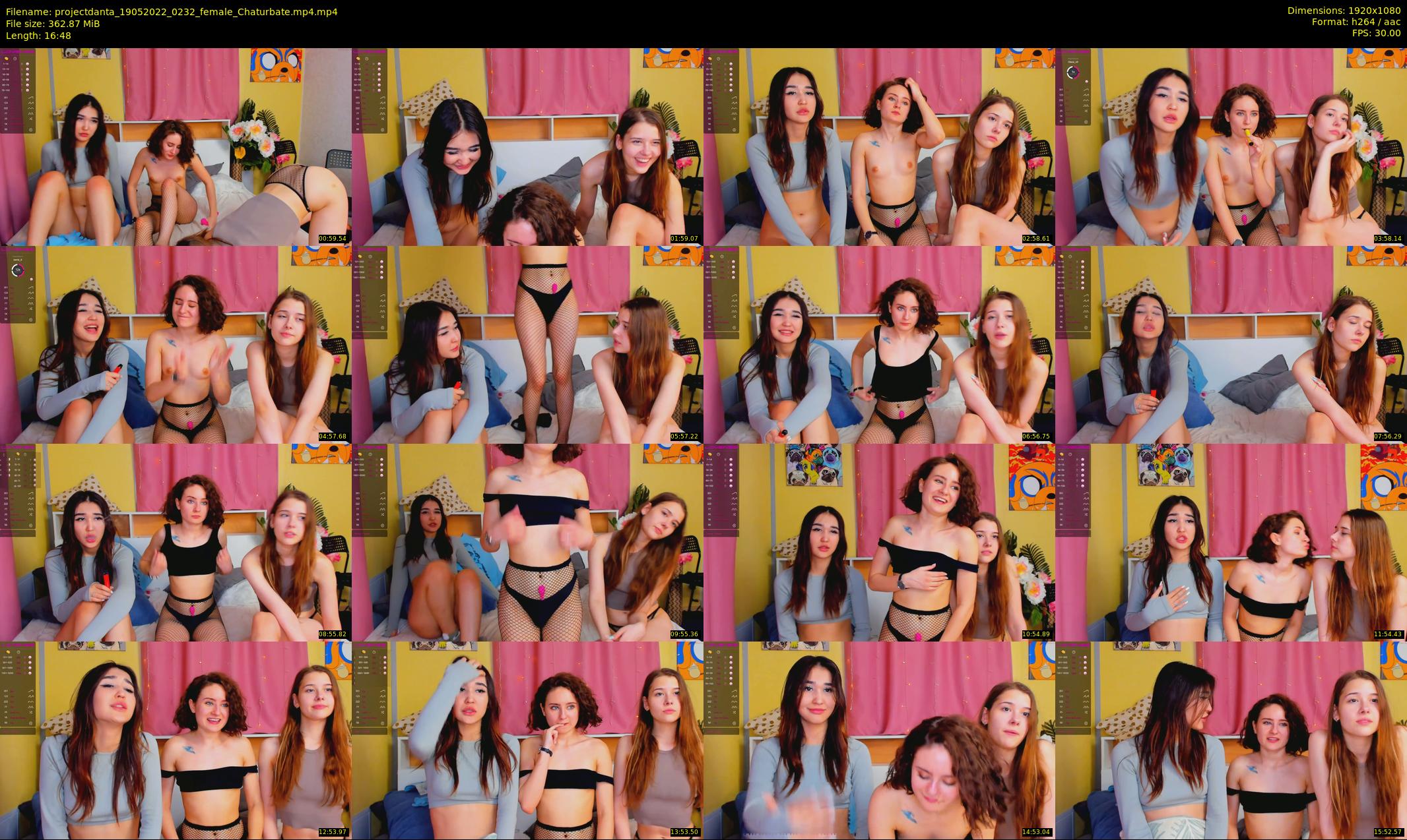 projectdanta — 17 minute Chaturbate female cam show recording, 1080p, May 19, 2022