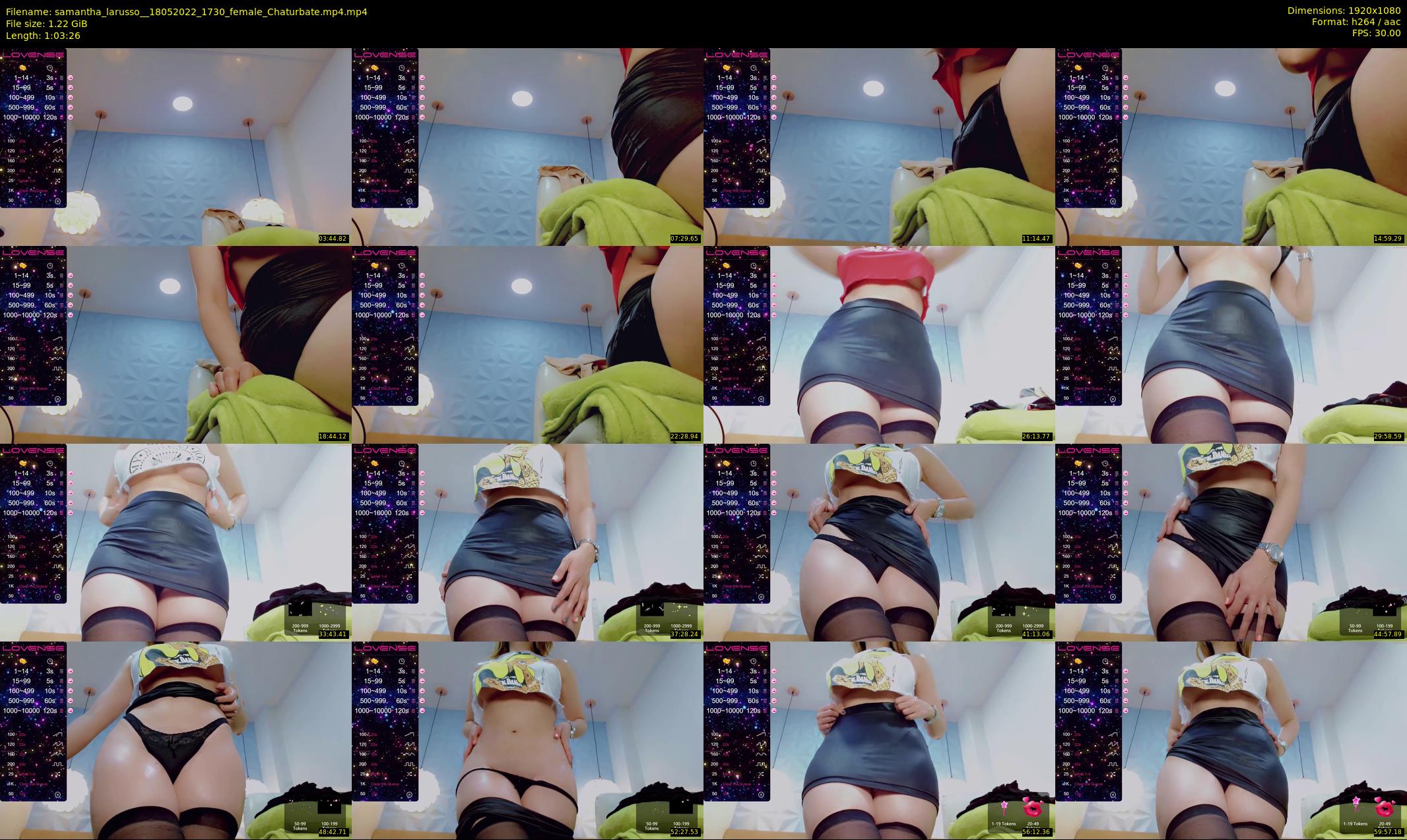samantha_larusso_ — 64 minute Chaturbate couple cam show recording, 1080p, May 18, 2022