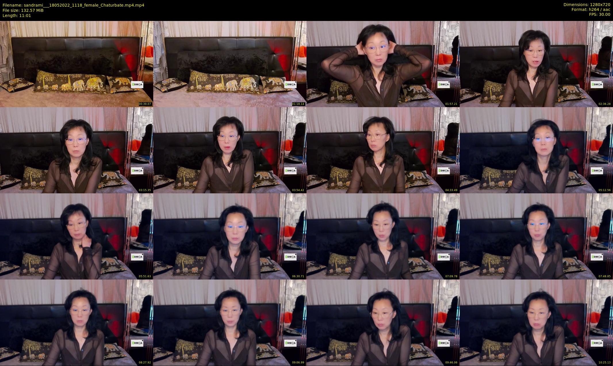 sandrami__ — 12 minute Chaturbate female cam show recording, 720p, May 18, 2022