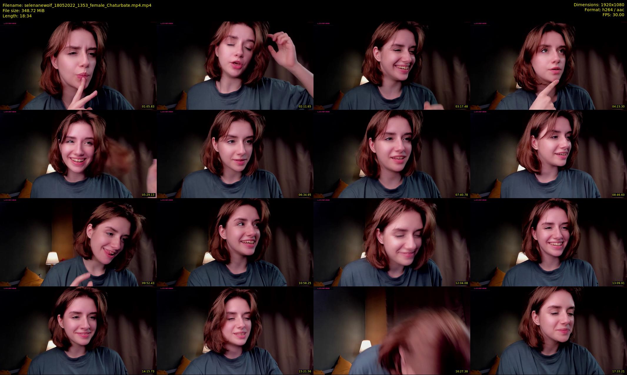 selenanewolf — 19 minute Chaturbate couple cam show recording, 1080p, May 18, 2022
