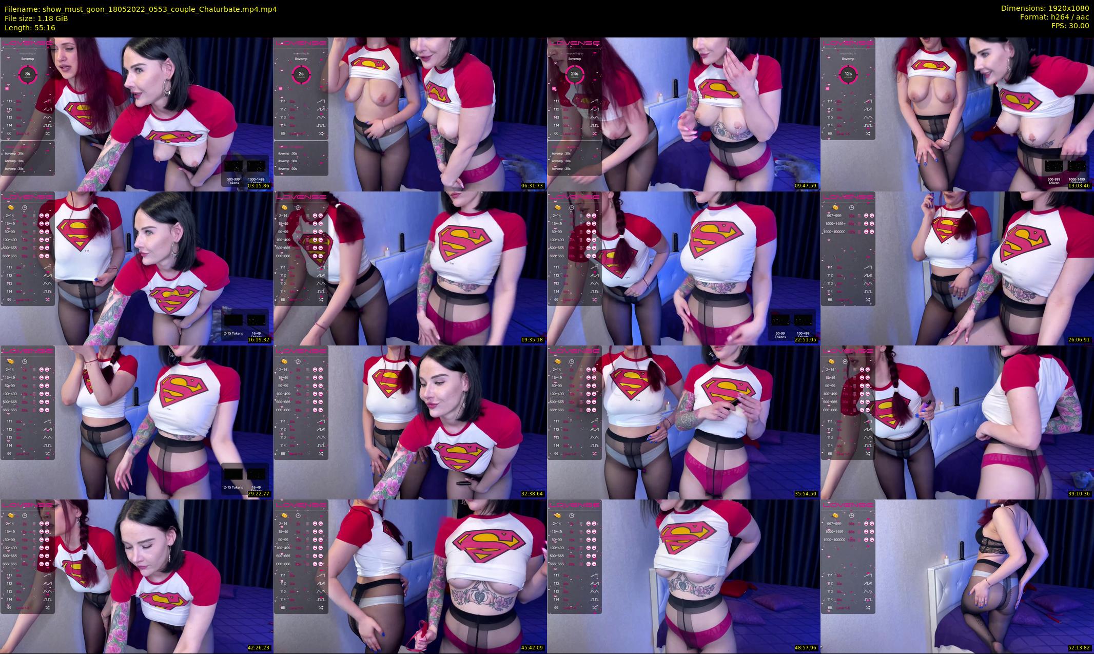 show_must_goon — 56 minute Chaturbate female cam show recording, 1080p, May 18, 2022