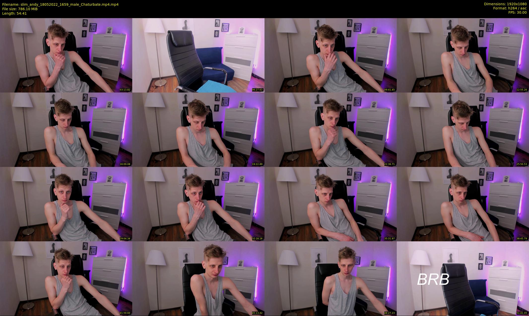 slim_andy — 55 minute Chaturbate male cam show recording, 1080p, May 18, 2022