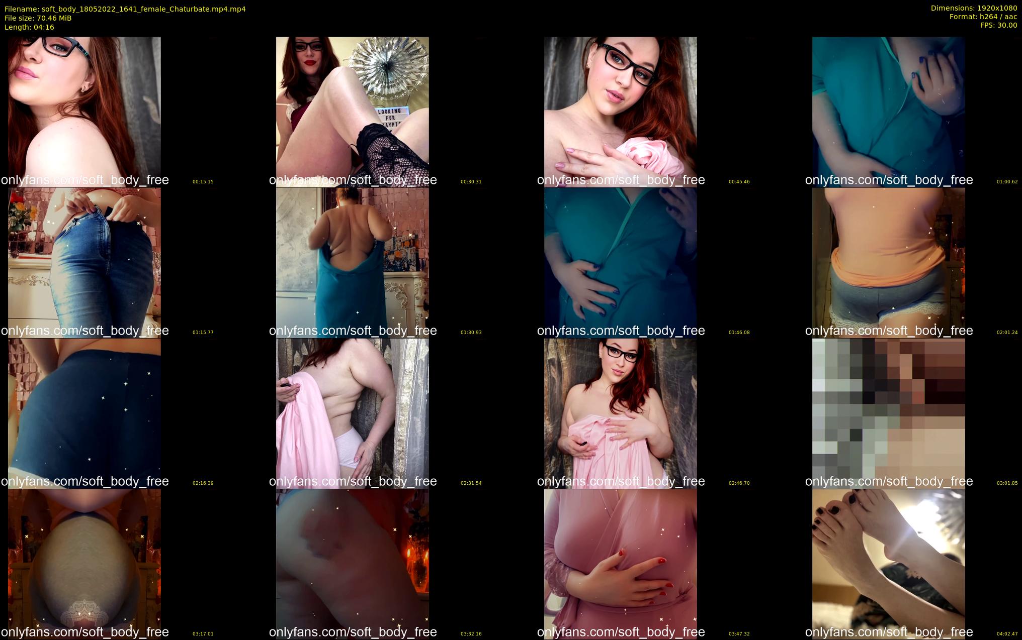 soft_body — 5 minute Chaturbate female cam show recording, 1080p, May 18, 2022