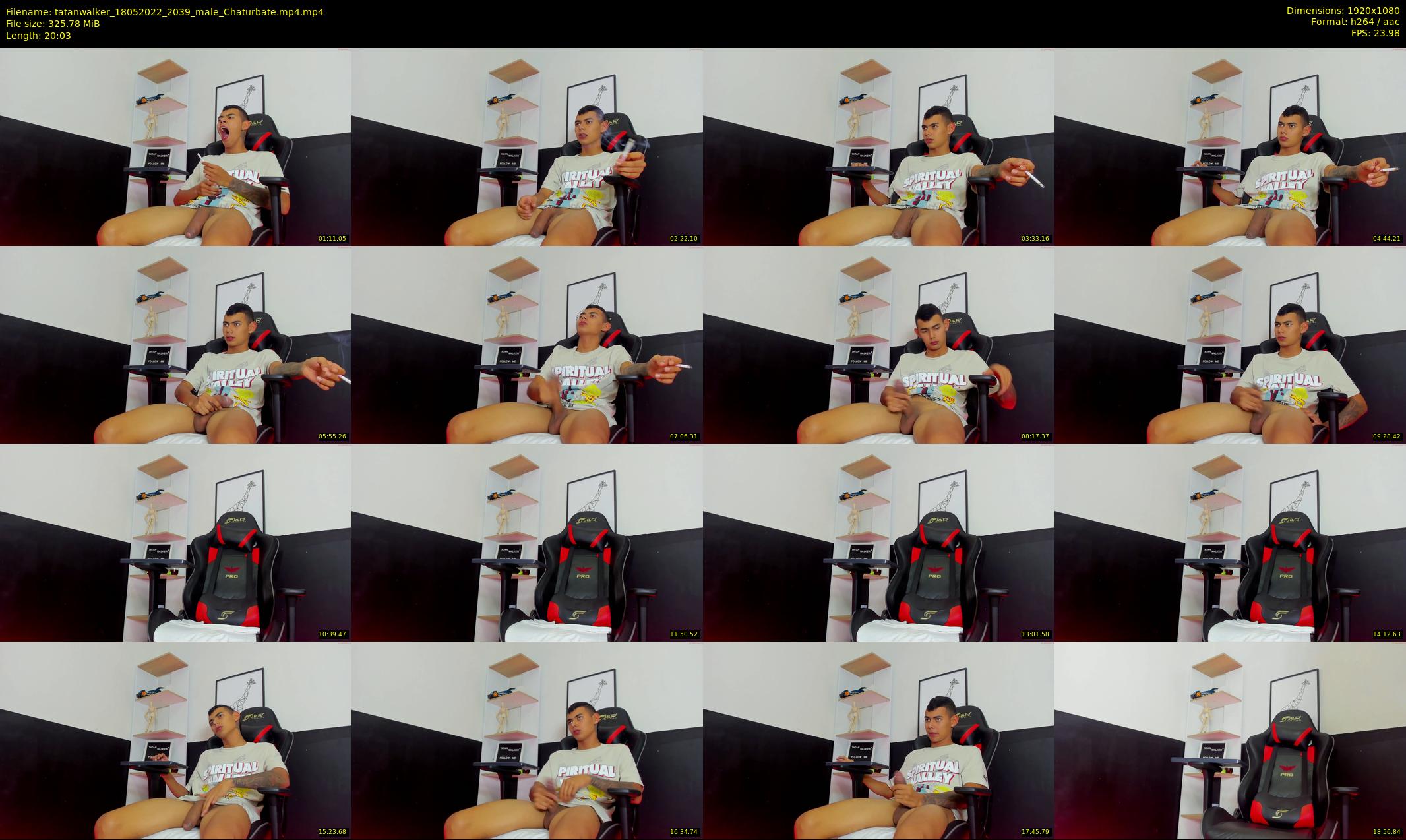 tatanwalker — 21 minute Chaturbate male cam show recording, 1080p, May 18, 2022