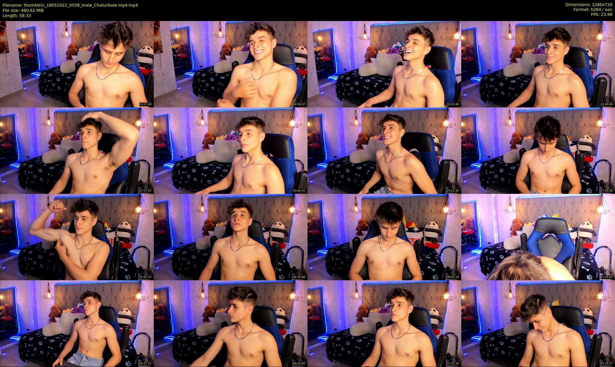 thomklein — 59 minute Chaturbate male cam show recording, 720p, May 18, 2022