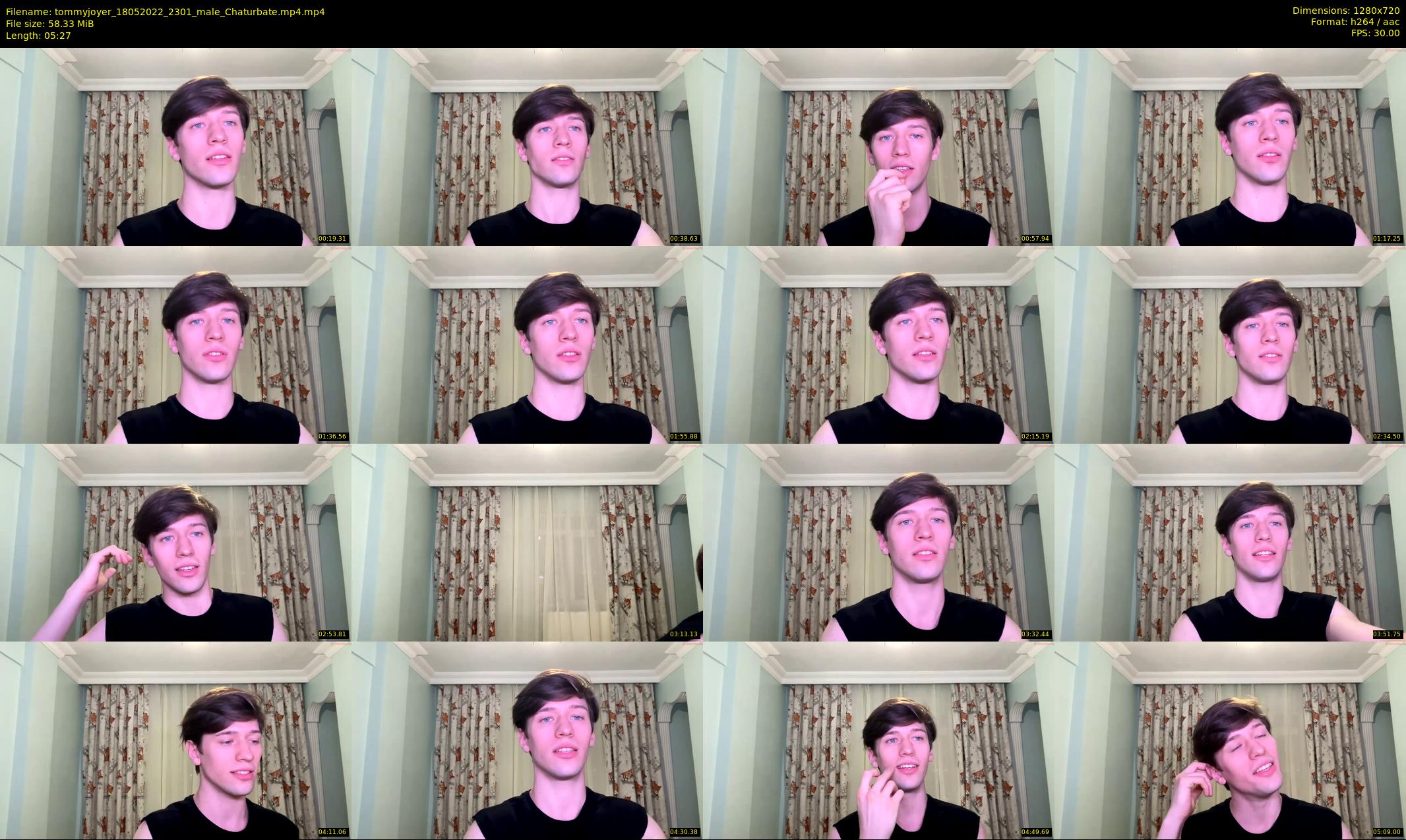 tommyjoyer — 6 minute Chaturbate male cam show recording, 720p, May 18, 2022