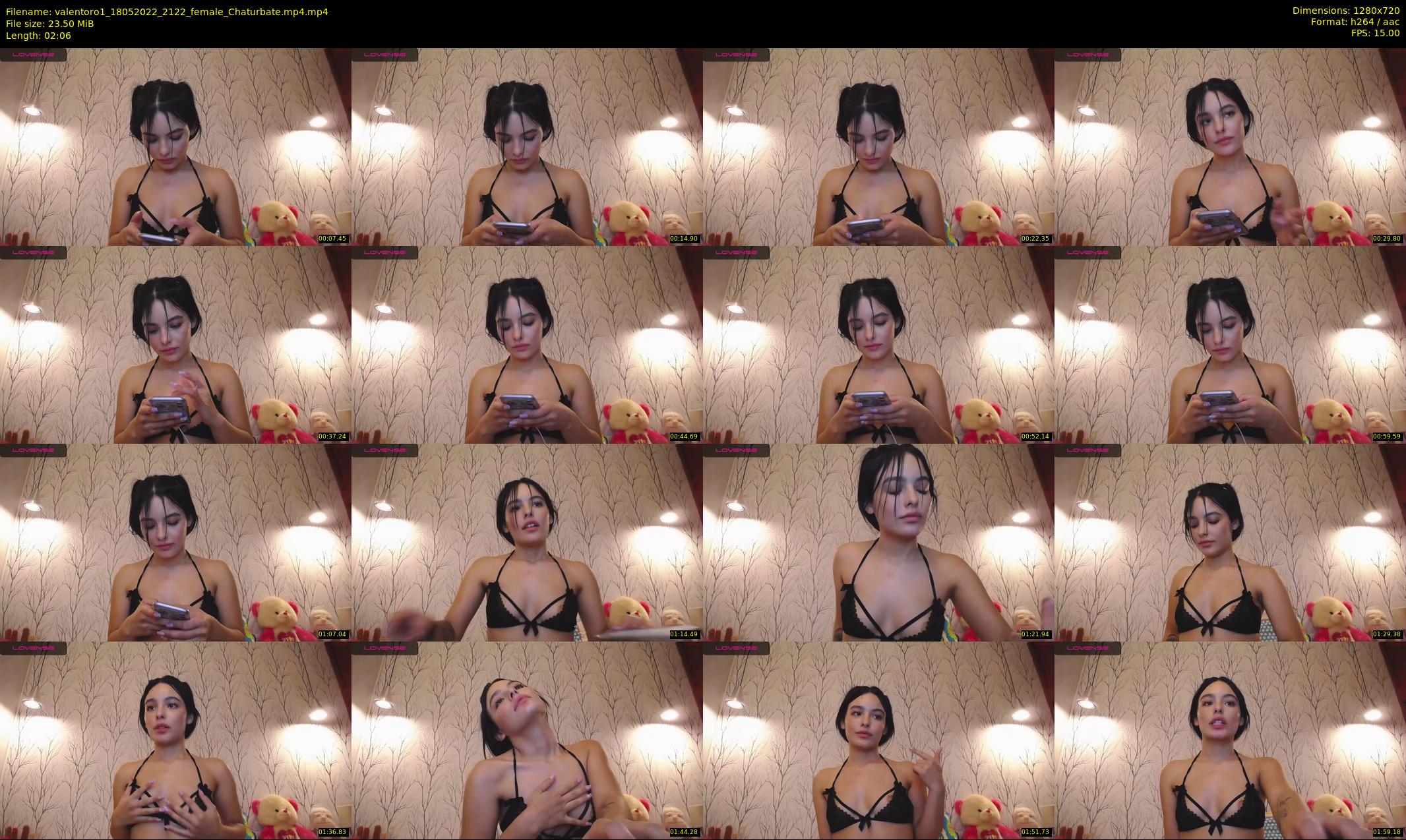 valentoro1 — 3 minute Chaturbate female cam show recording, 720p, May 18, 2022
