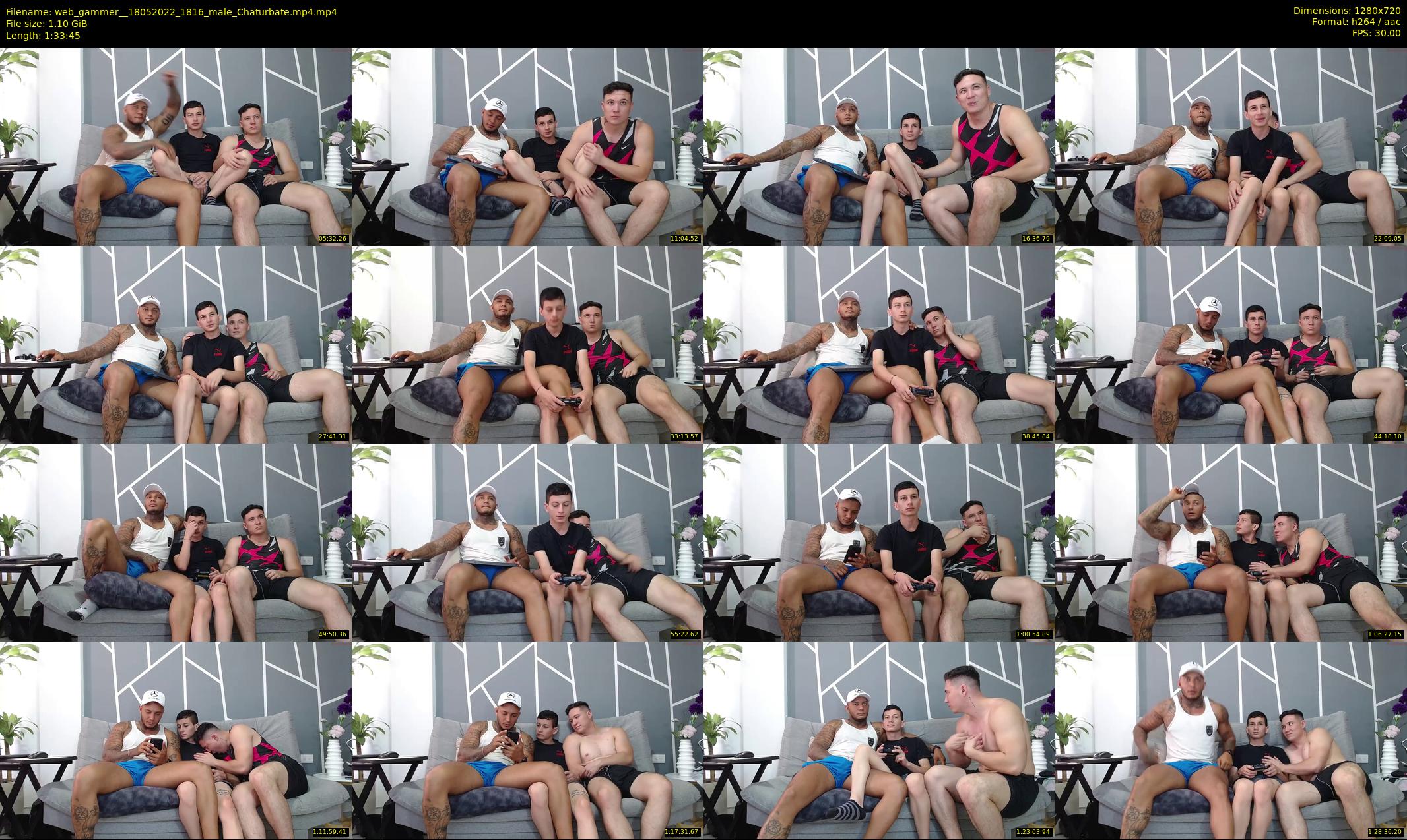 web_gammer_ — 94 minute Chaturbate male cam show recording, 720p, May 18, 2022