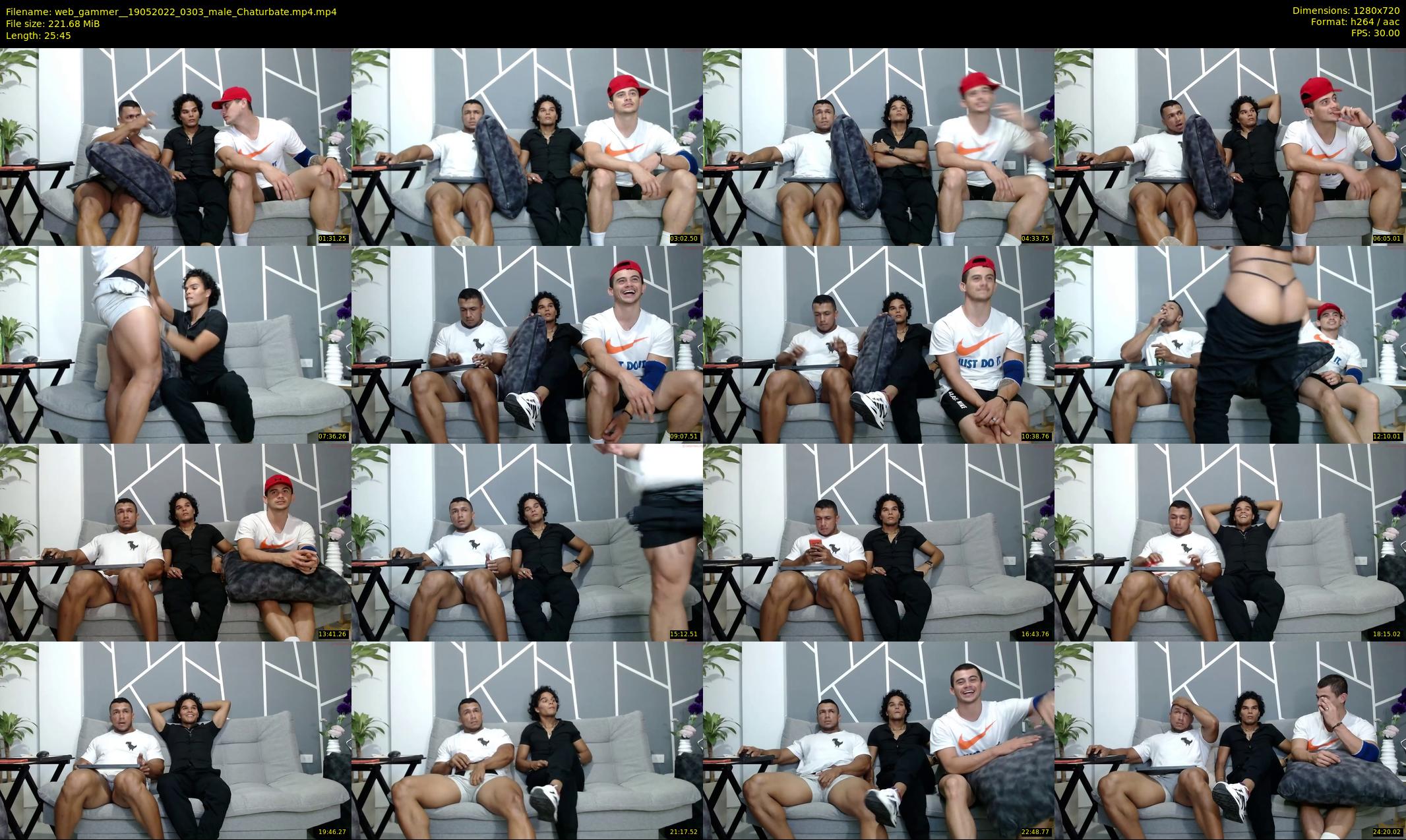 web_gammer_ — 26 minute Chaturbate male cam show recording, 720p, May 19, 2022