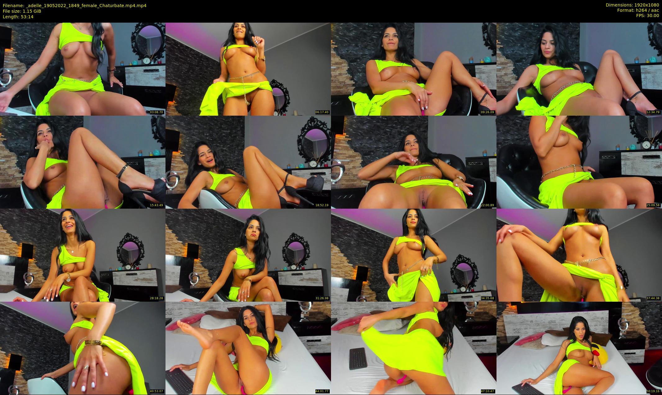 _adelle — 54 minute Chaturbate female cam show recording, 1080p, May 19, 2022