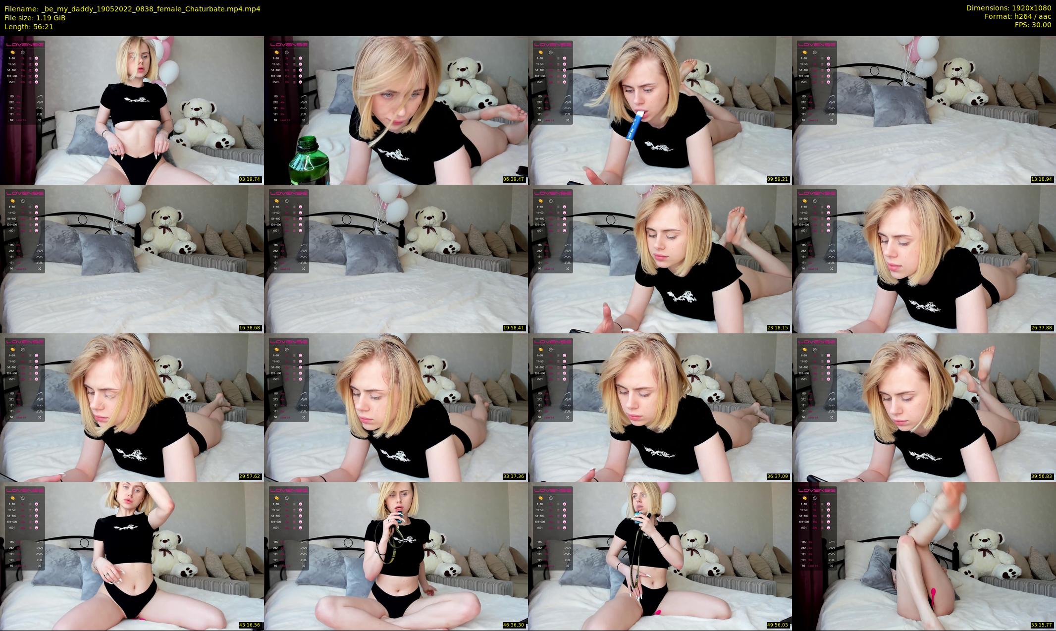 _be_my_daddy — 57 minute Chaturbate female cam show recording, 1080p, May 19, 2022