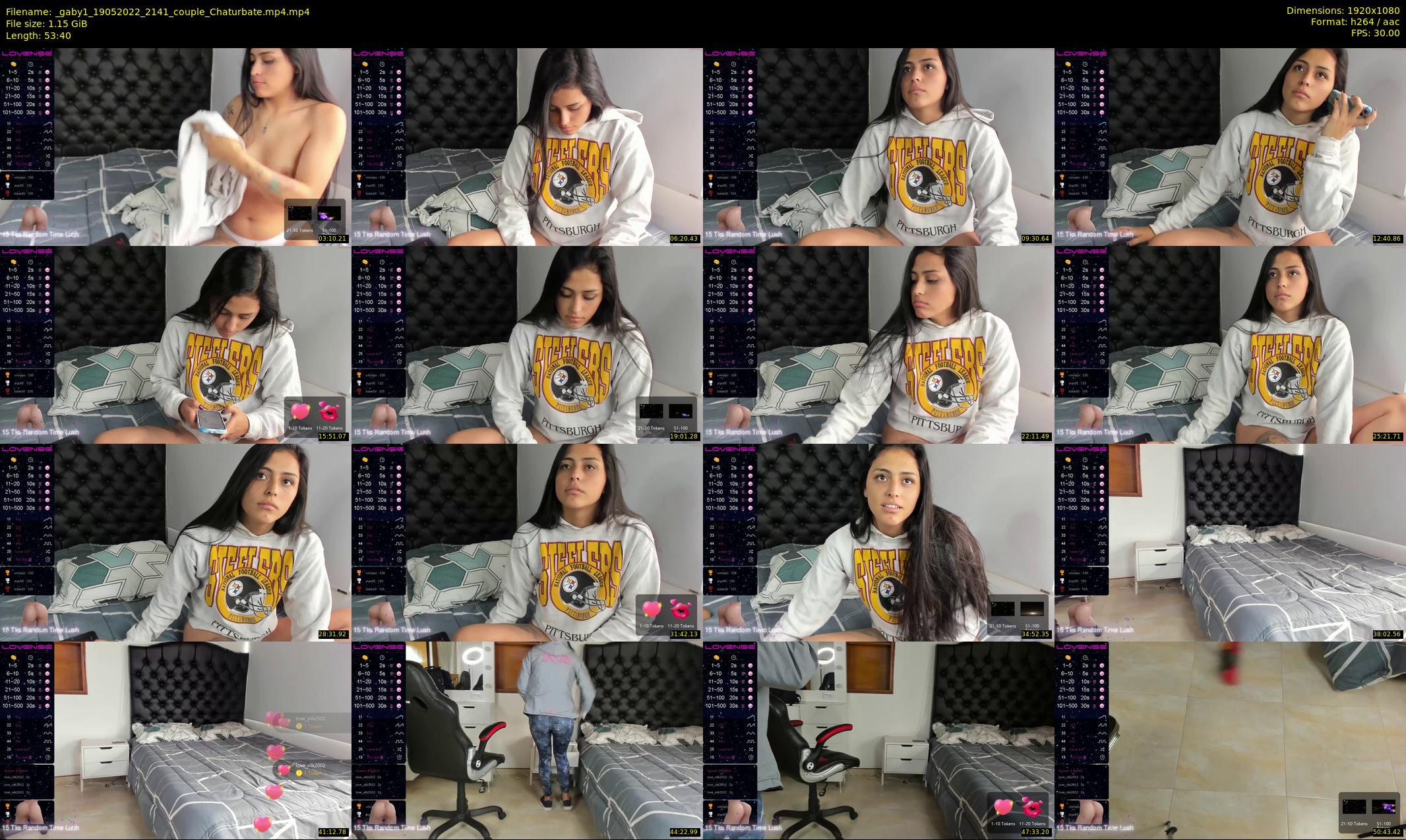 _gaby1 — 54 minute Chaturbate female cam show recording, 1080p, May 19, 2022