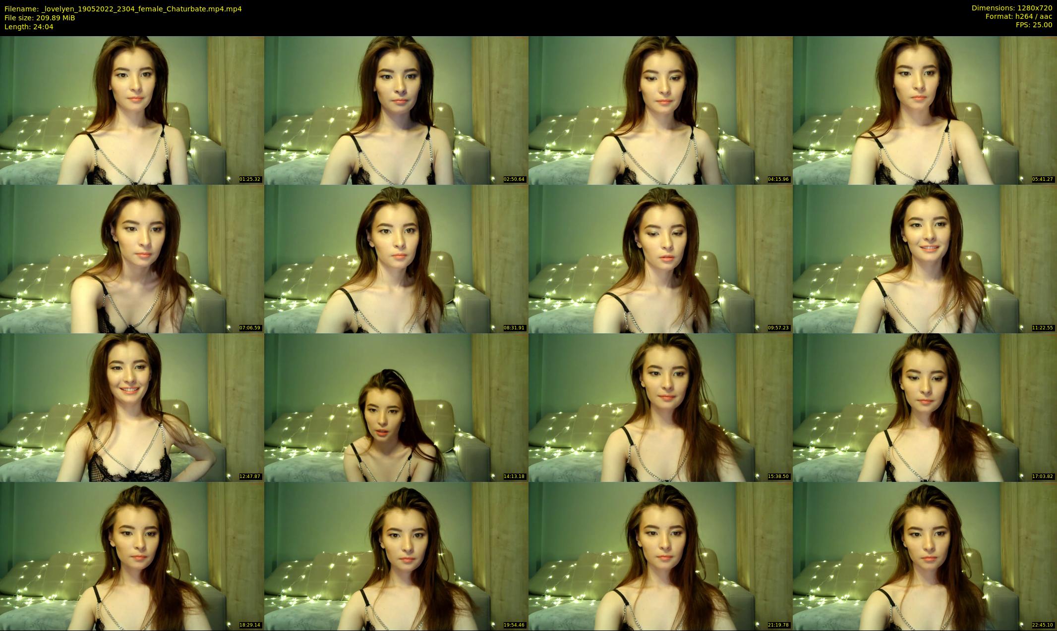 _lovelyen — 25 minute Chaturbate female cam show recording, 720p, May 19, 2022