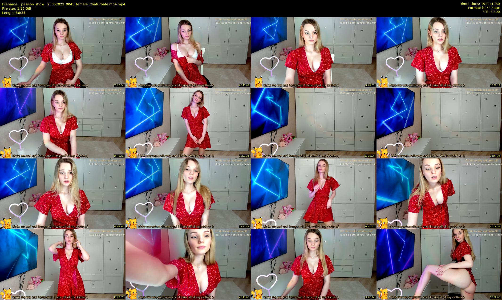 _passion_show_ — 57 minute Chaturbate couple cam show recording, 1080p, May 20, 2022