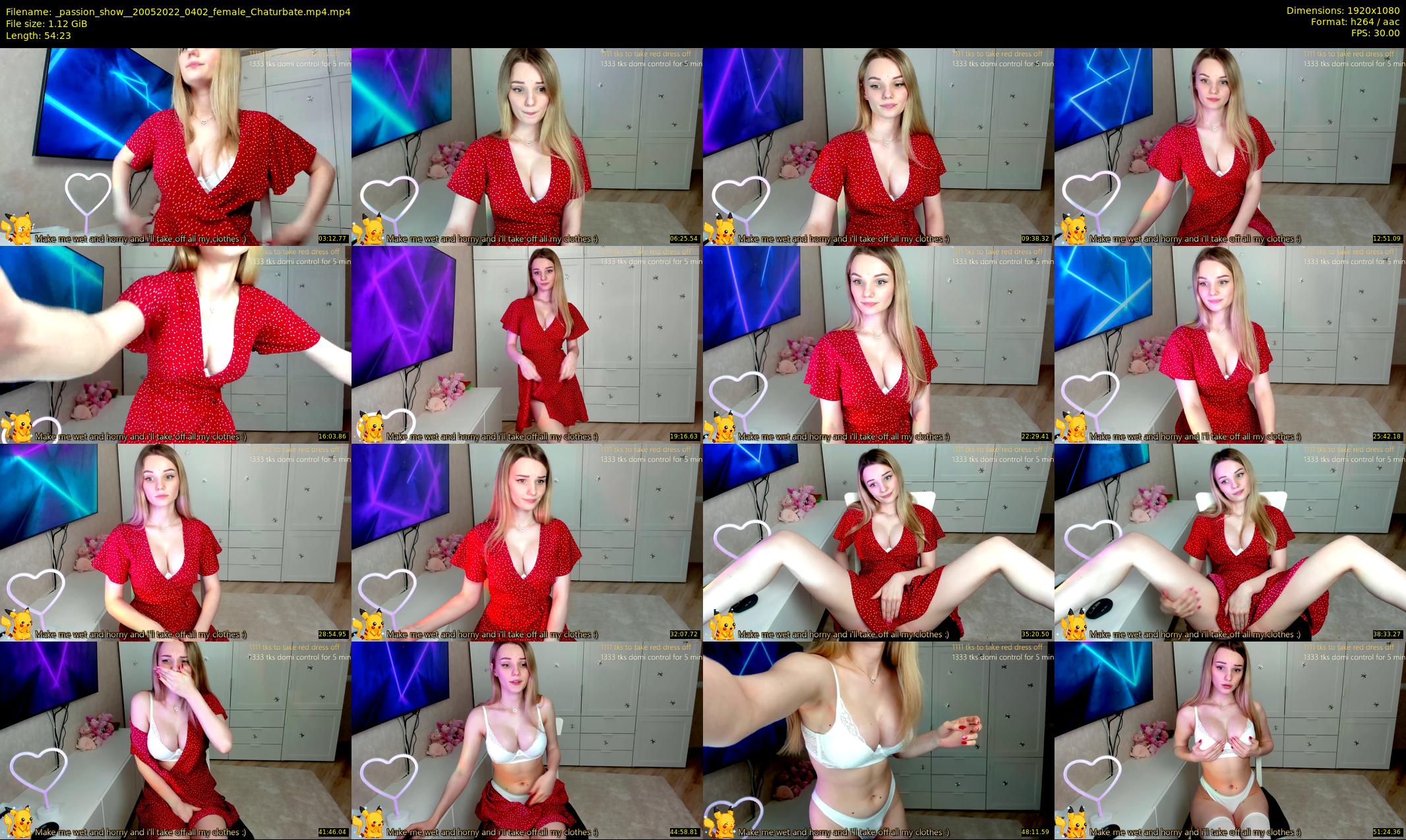 _passion_show_ — 55 minute Chaturbate couple cam show recording, 1080p, May 20, 2022