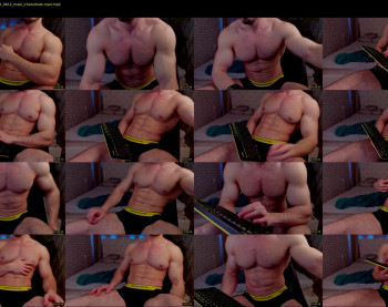 adam_muscle_ — 30 minute Chaturbate male cam show recording, 1080p, May 19, 2022