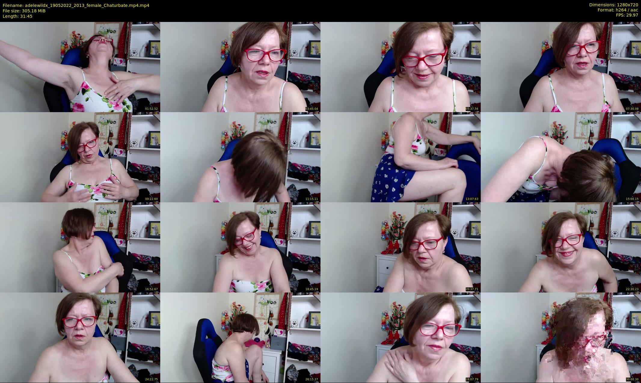 adelewildx — 32 minute Chaturbate female cam show recording, 720p, May 19, 2022