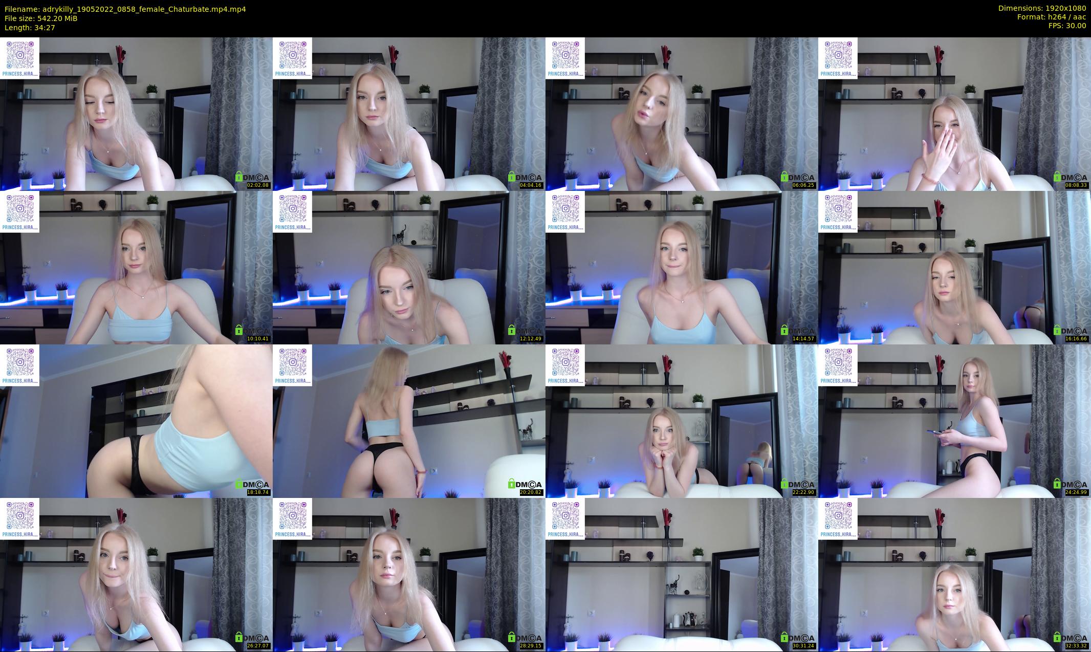 adrykilly — 35 minute Chaturbate female cam show recording, 1080p, May 19, 2022