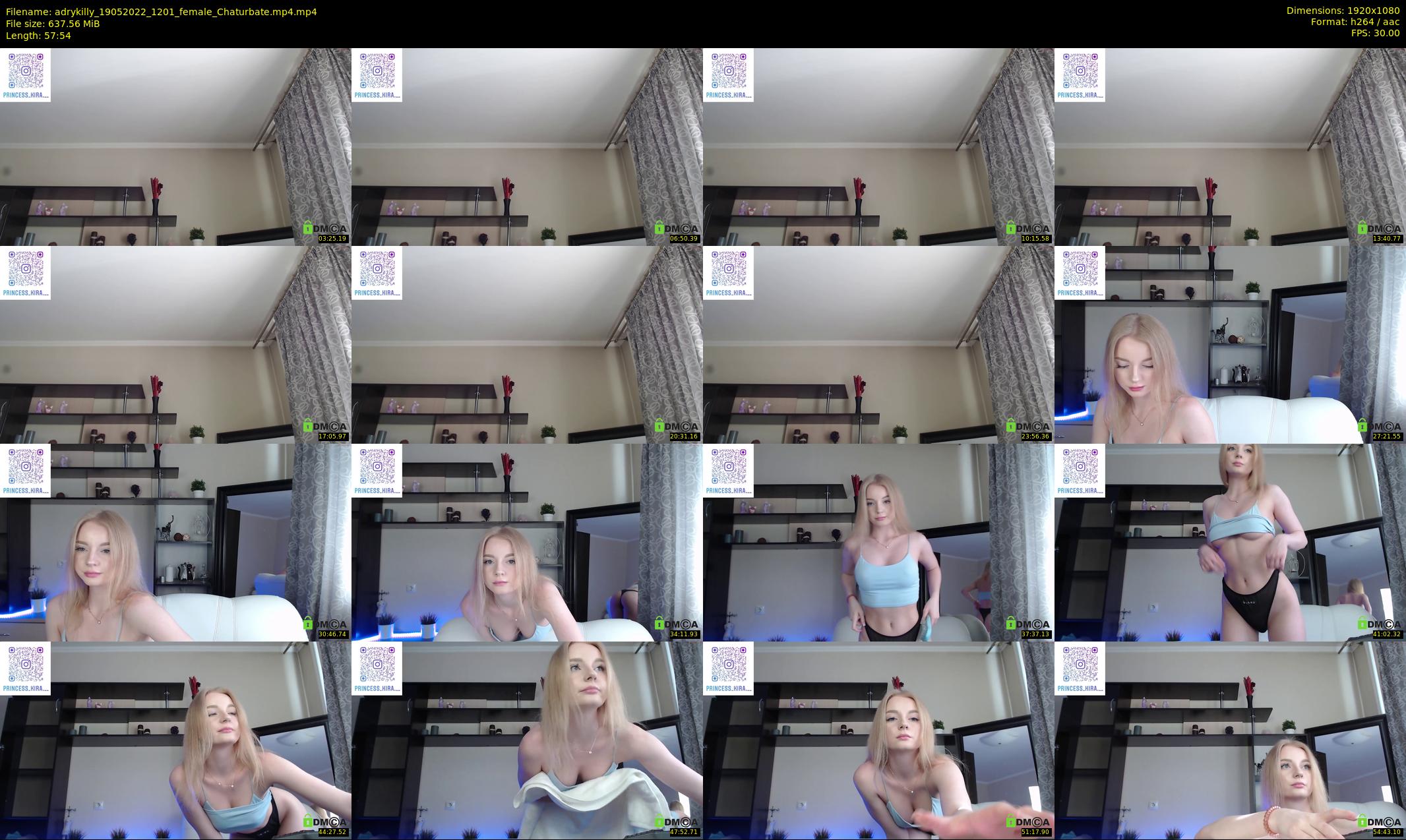 adrykilly — 58 minute Chaturbate female cam show recording, 1080p, May 19, 2022