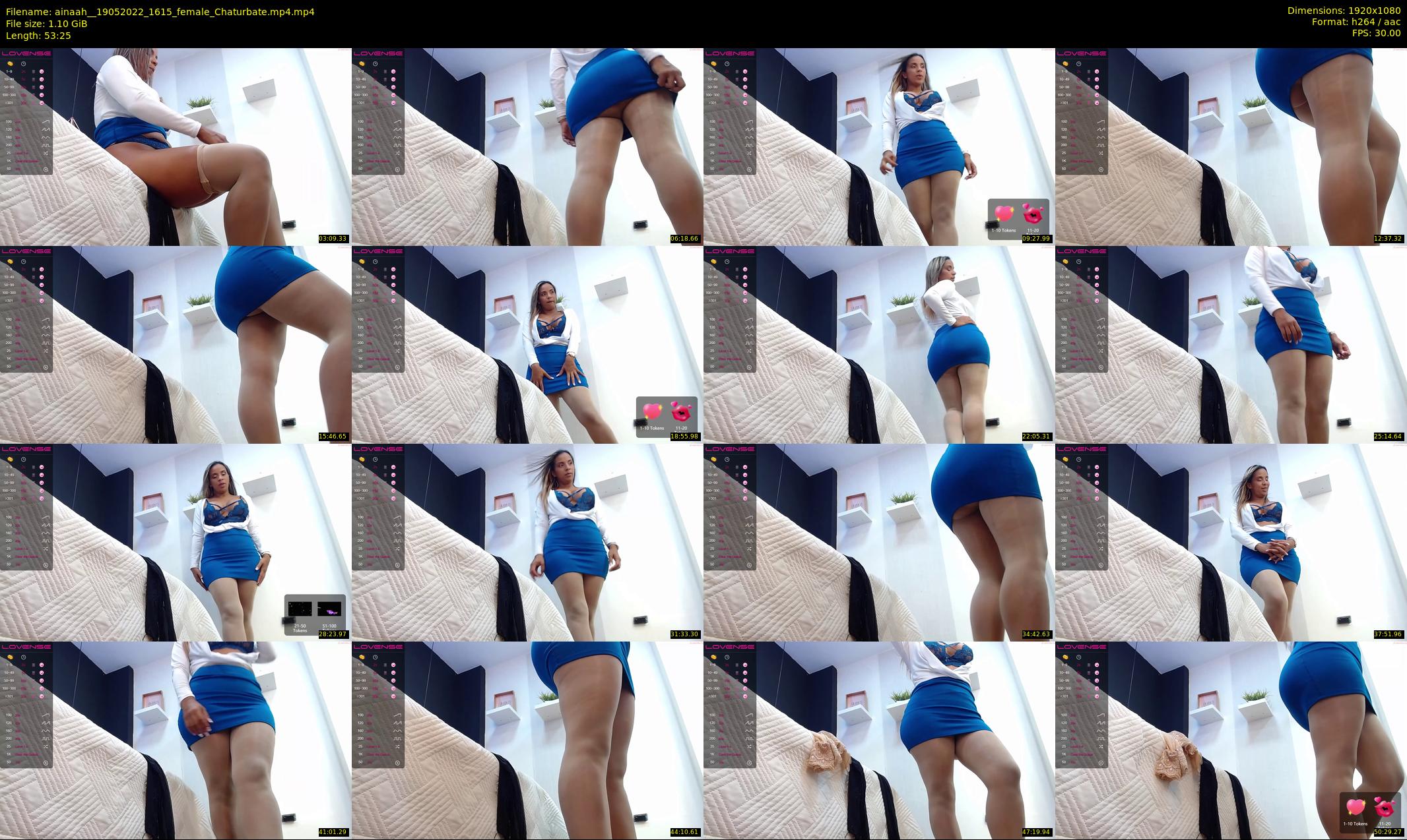 ainaah_ — 54 minute Chaturbate female cam show recording, 1080p, May 19, 2022