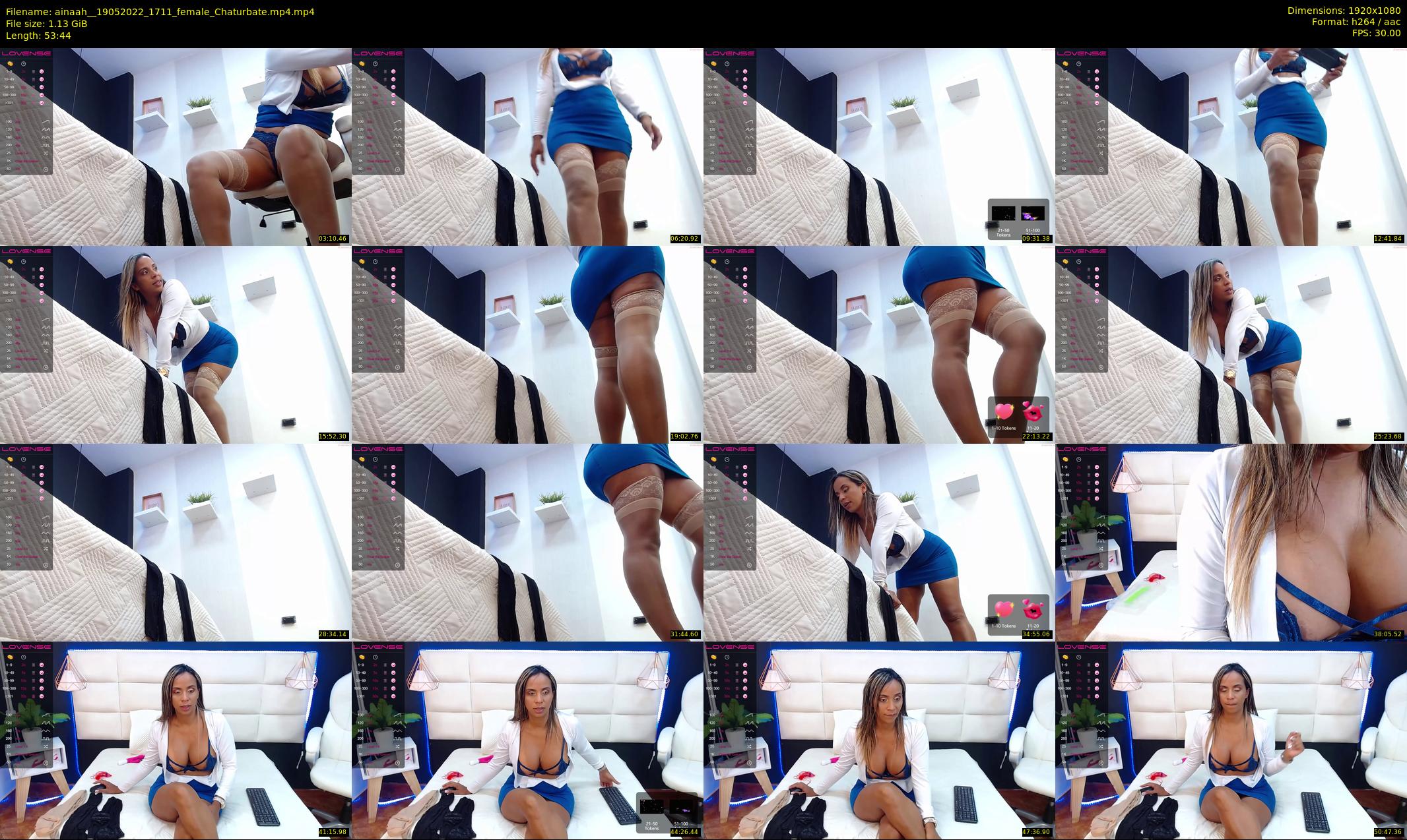 ainaah_ — 54 minute Chaturbate female cam show recording, 1080p, May 19, 2022
