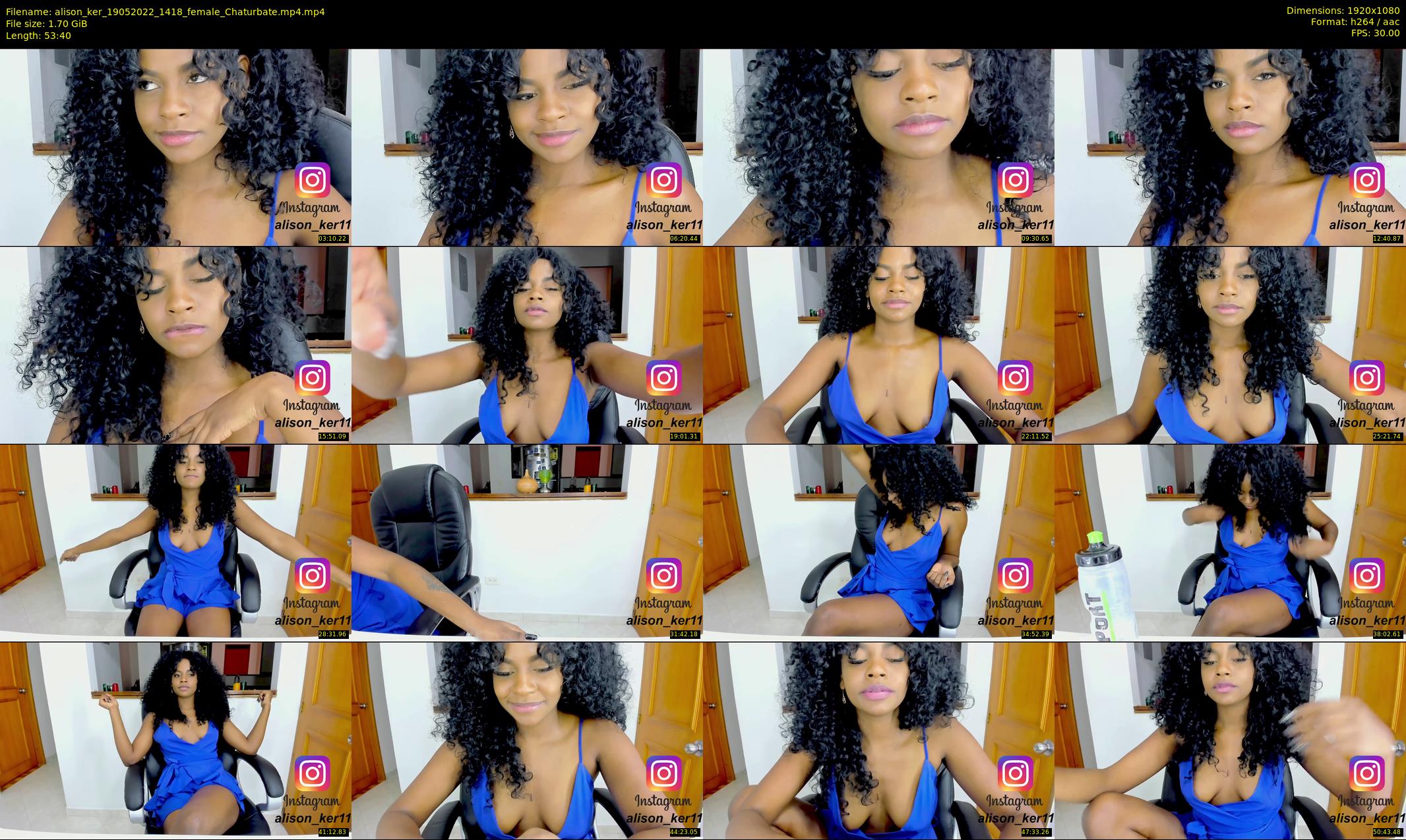 alison_ker — 54 minute Chaturbate female cam show recording, 1080p, May 19, 2022
