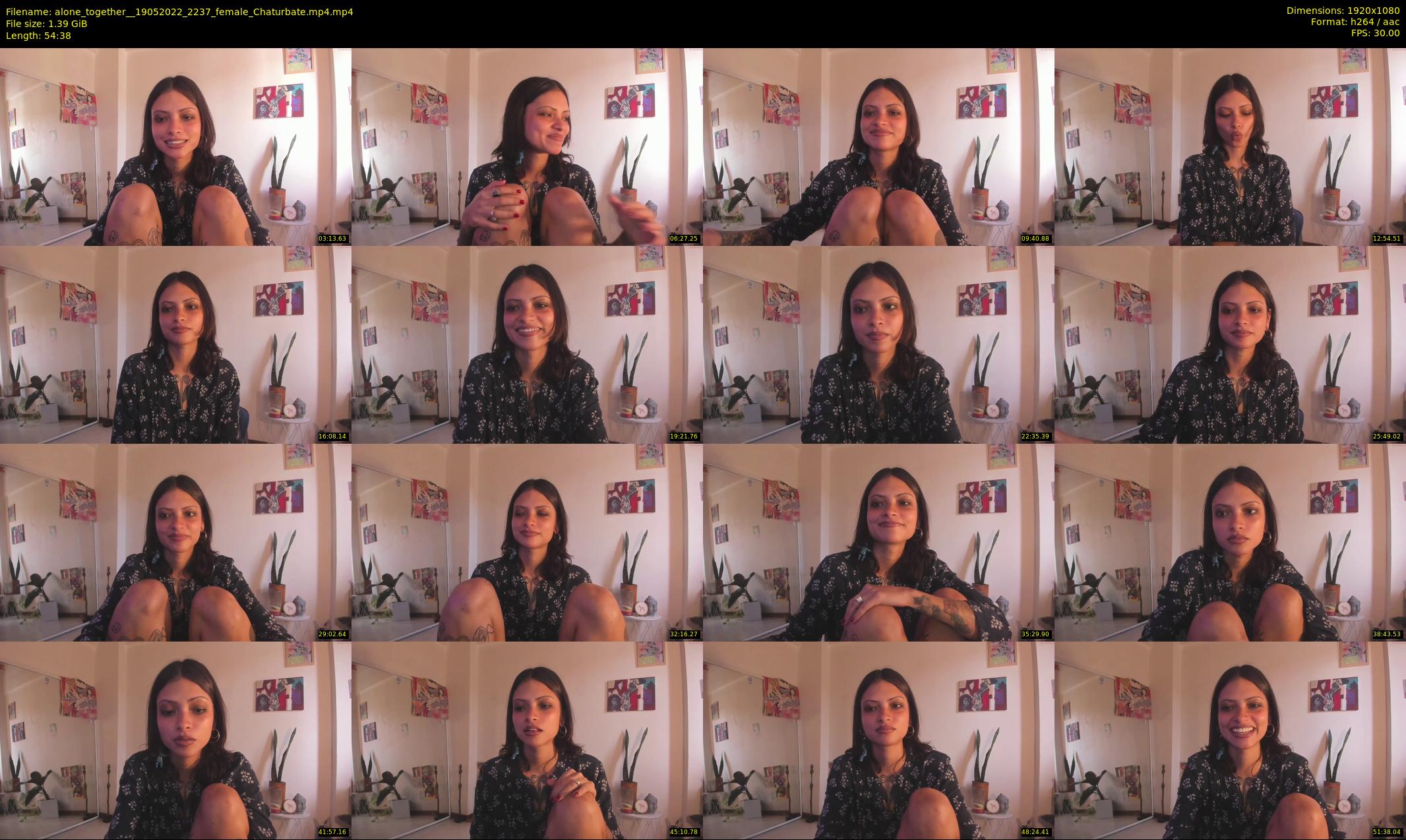 alone_together_ — 55 minute Chaturbate female cam show recording, 1080p, May 19, 2022