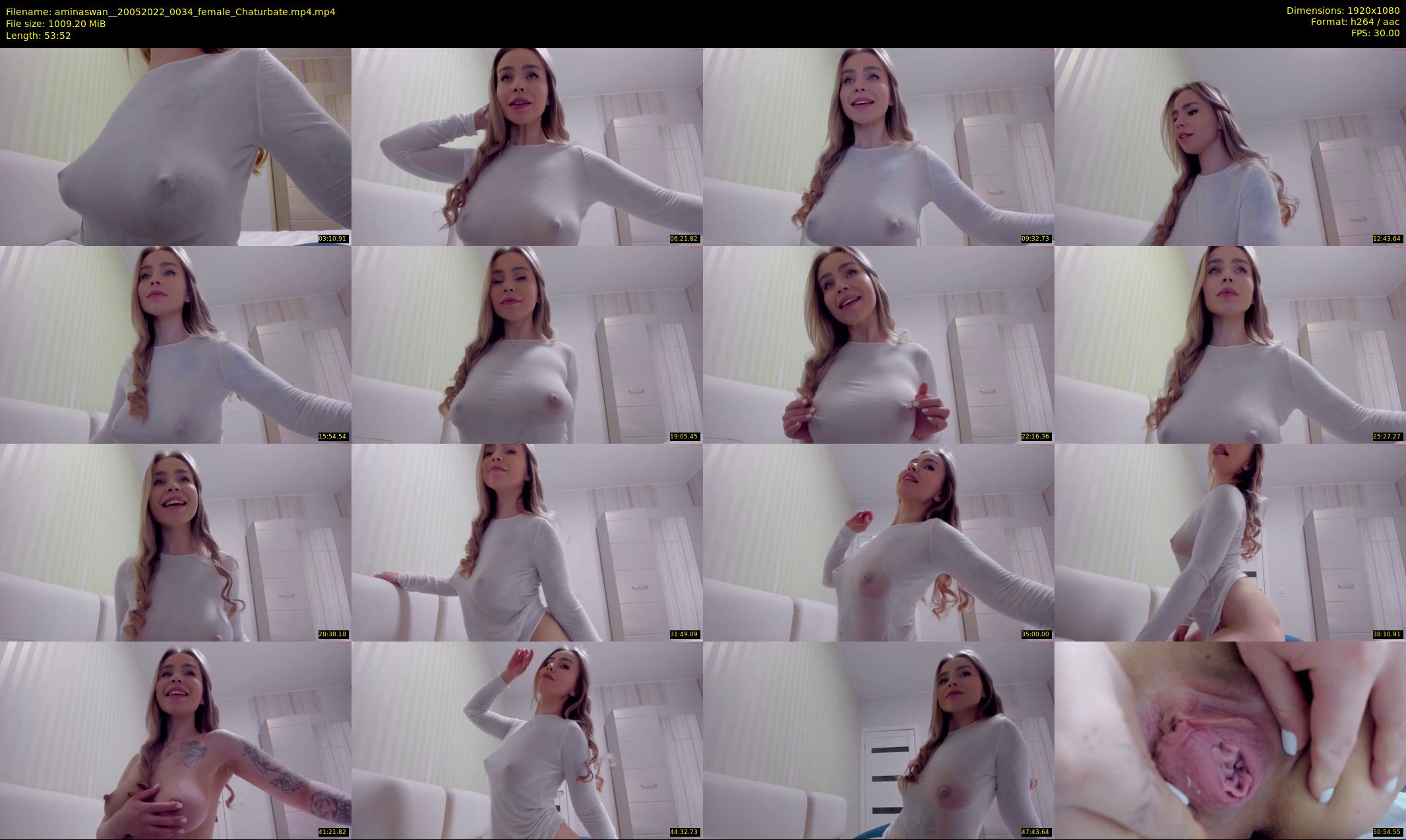 aminaswan_ — 54 minute Chaturbate female cam show recording, 1080p, May 20, 2022