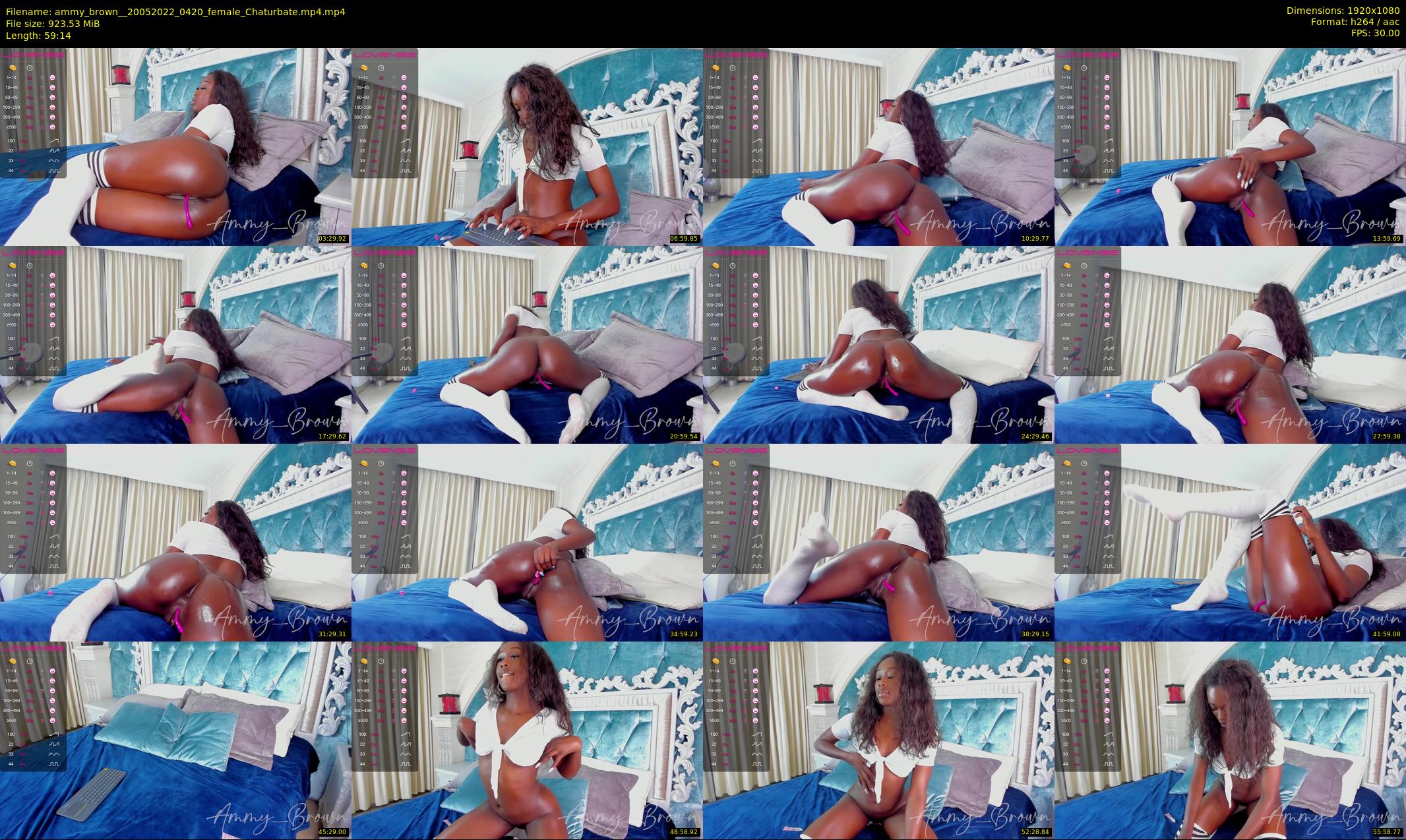 ammy_brown_ — 60 minute Chaturbate female cam show recording, 1080p, May 20, 2022