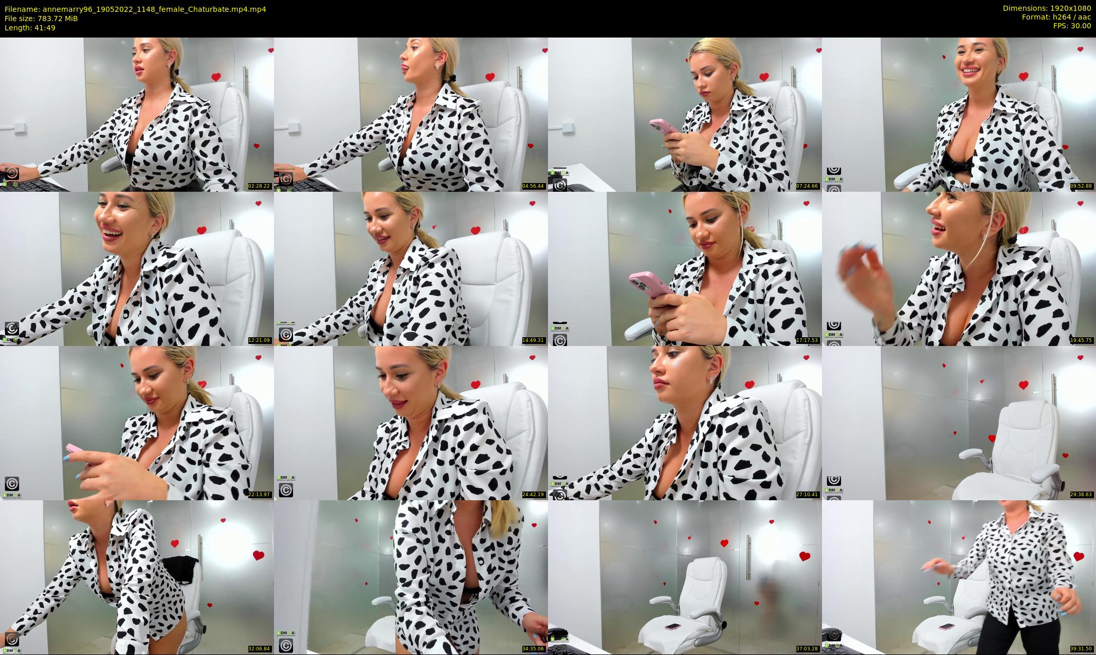 annemarry96 — 42 minute Chaturbate female cam show recording, 1080p, May 19, 2022