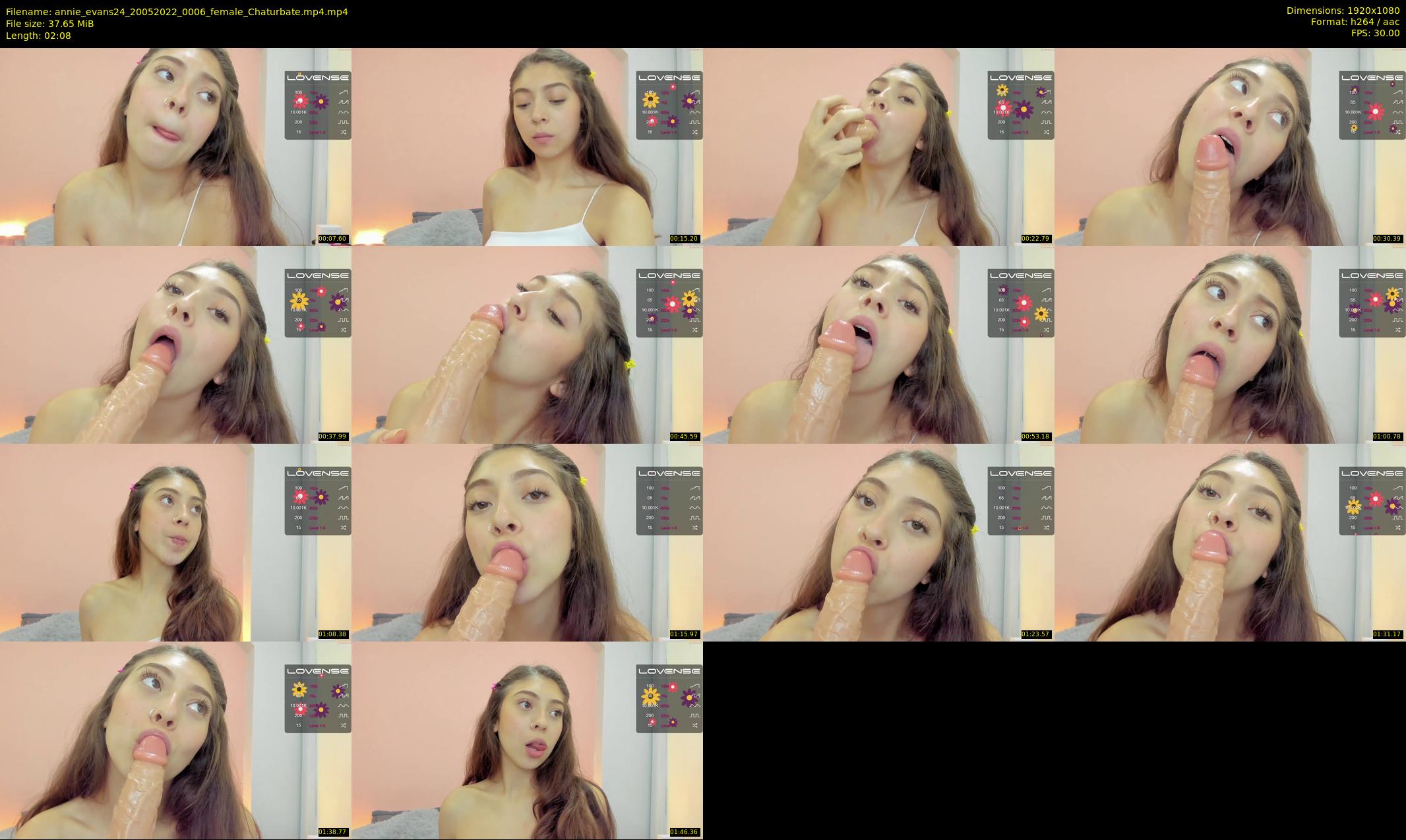 annie_evans24 — 3 minute Chaturbate female cam show recording, 1080p, May 20, 2022