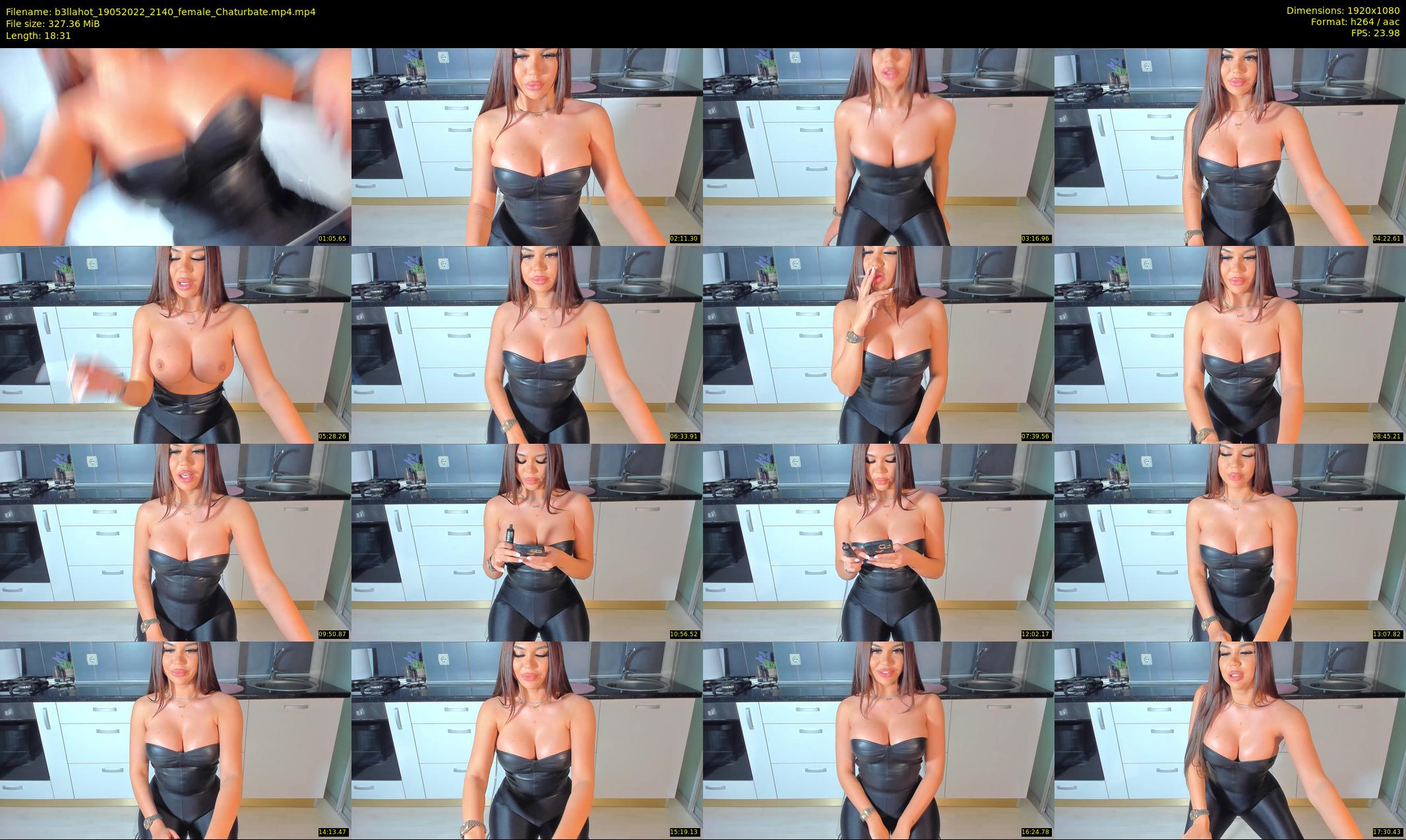 b3llahot — 19 minute Chaturbate female cam show recording, 1080p, May 19, 2022