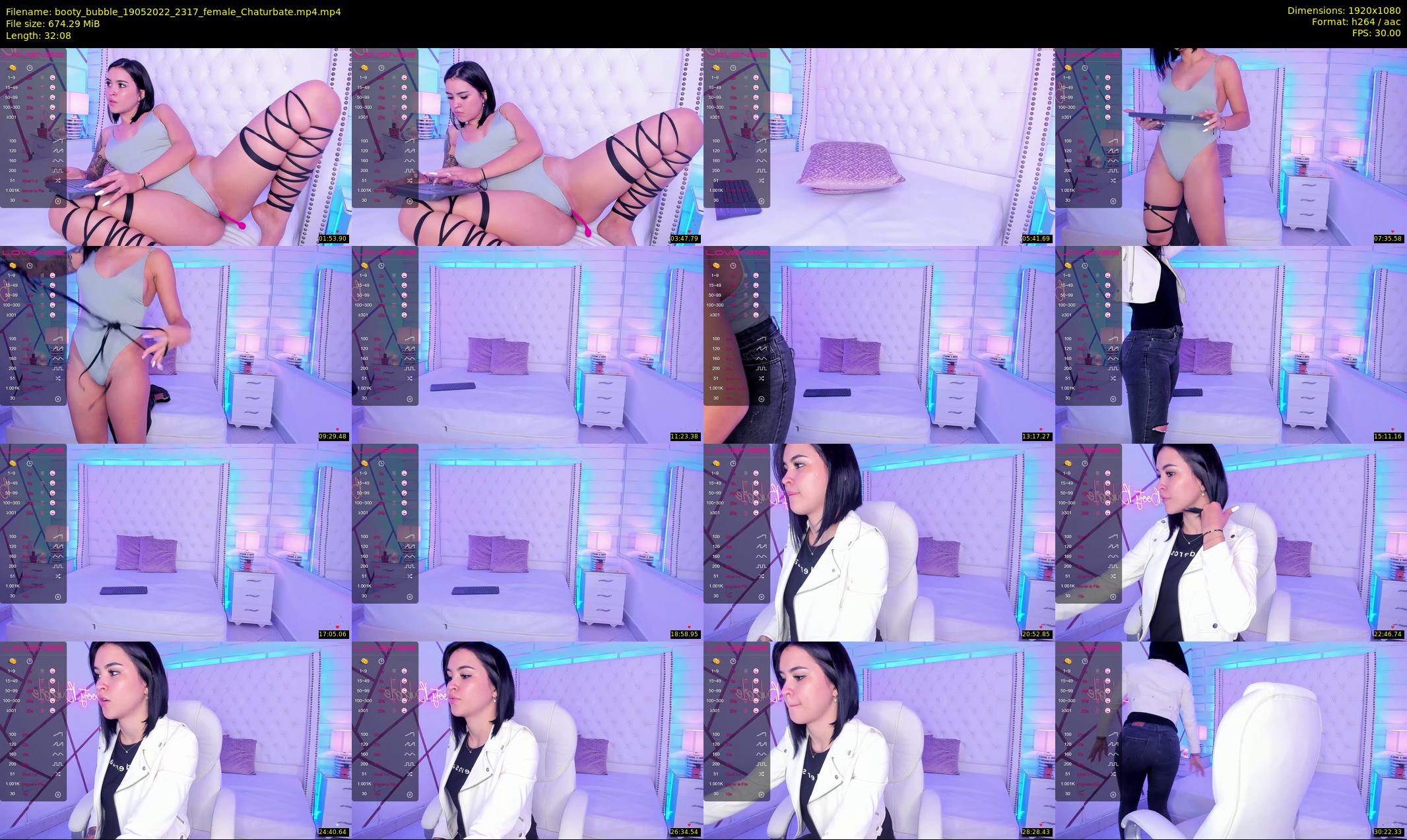 booty_bubble — 33 minute Chaturbate female cam show recording, 1080p, May 19, 2022