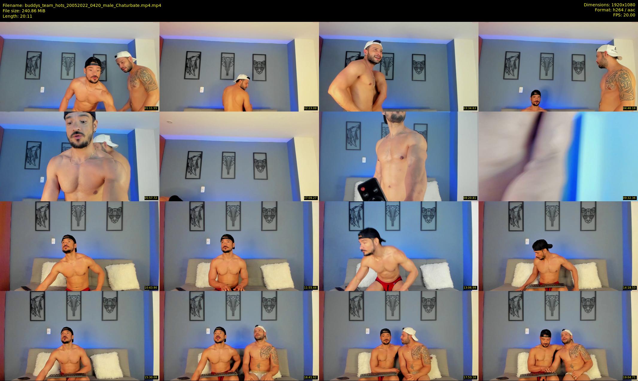 buddys_team_hots — 21 minute Chaturbate couple cam show recording, 1080p, May 20, 2022