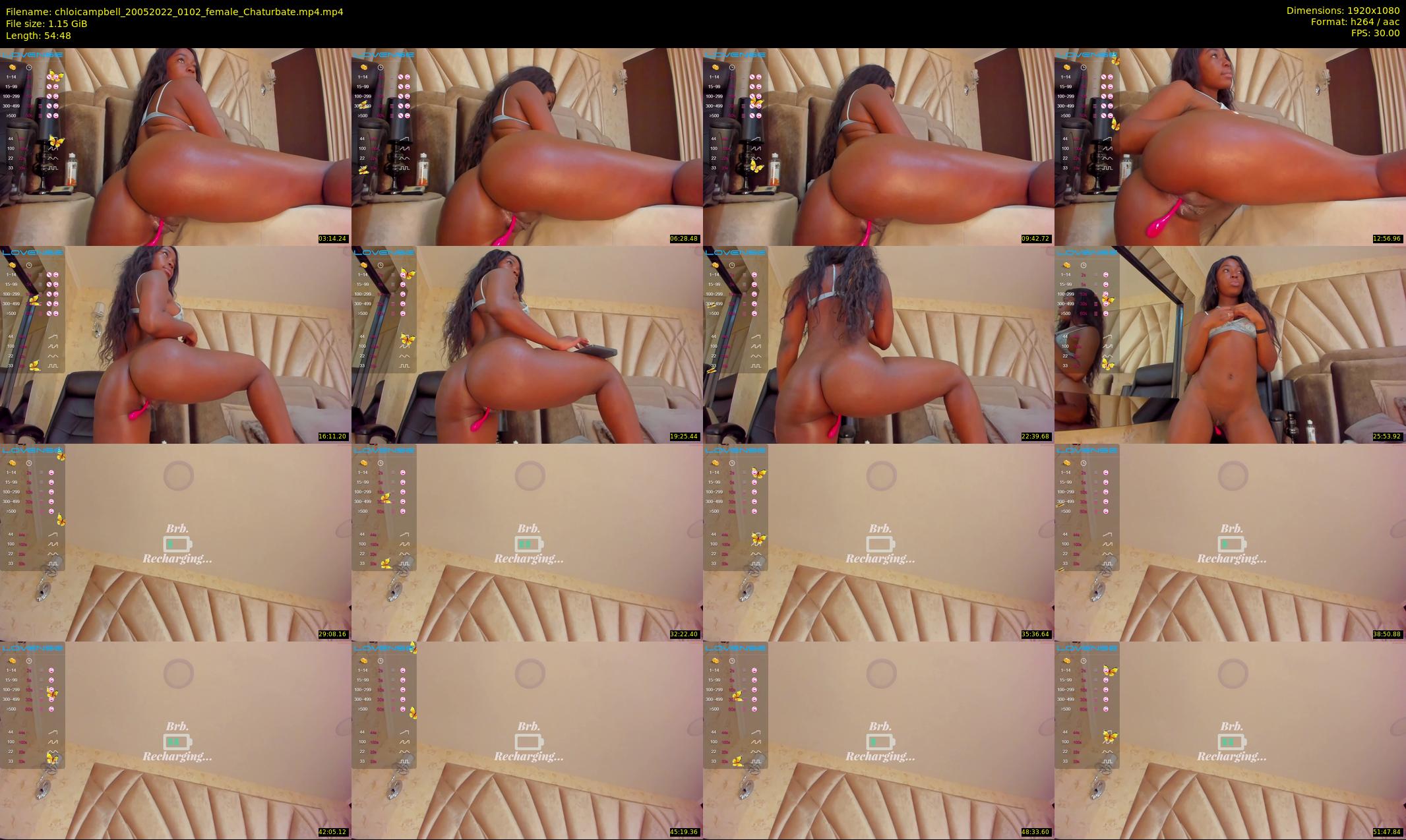 chloicampbell — 55 minute Chaturbate female cam show recording, 1080p, May 20, 2022