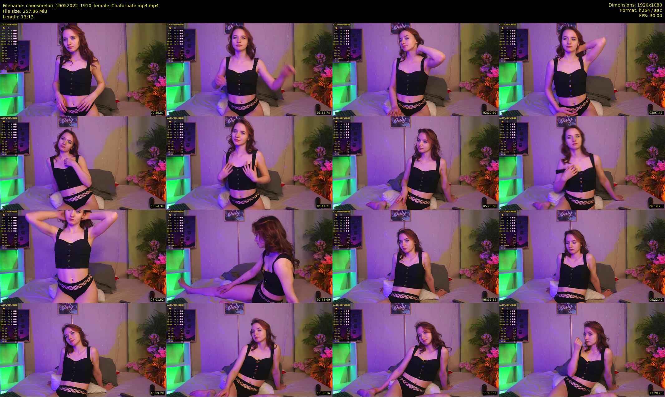 choesmelori — 14 minute Chaturbate couple cam show recording, 1080p, May 19, 2022