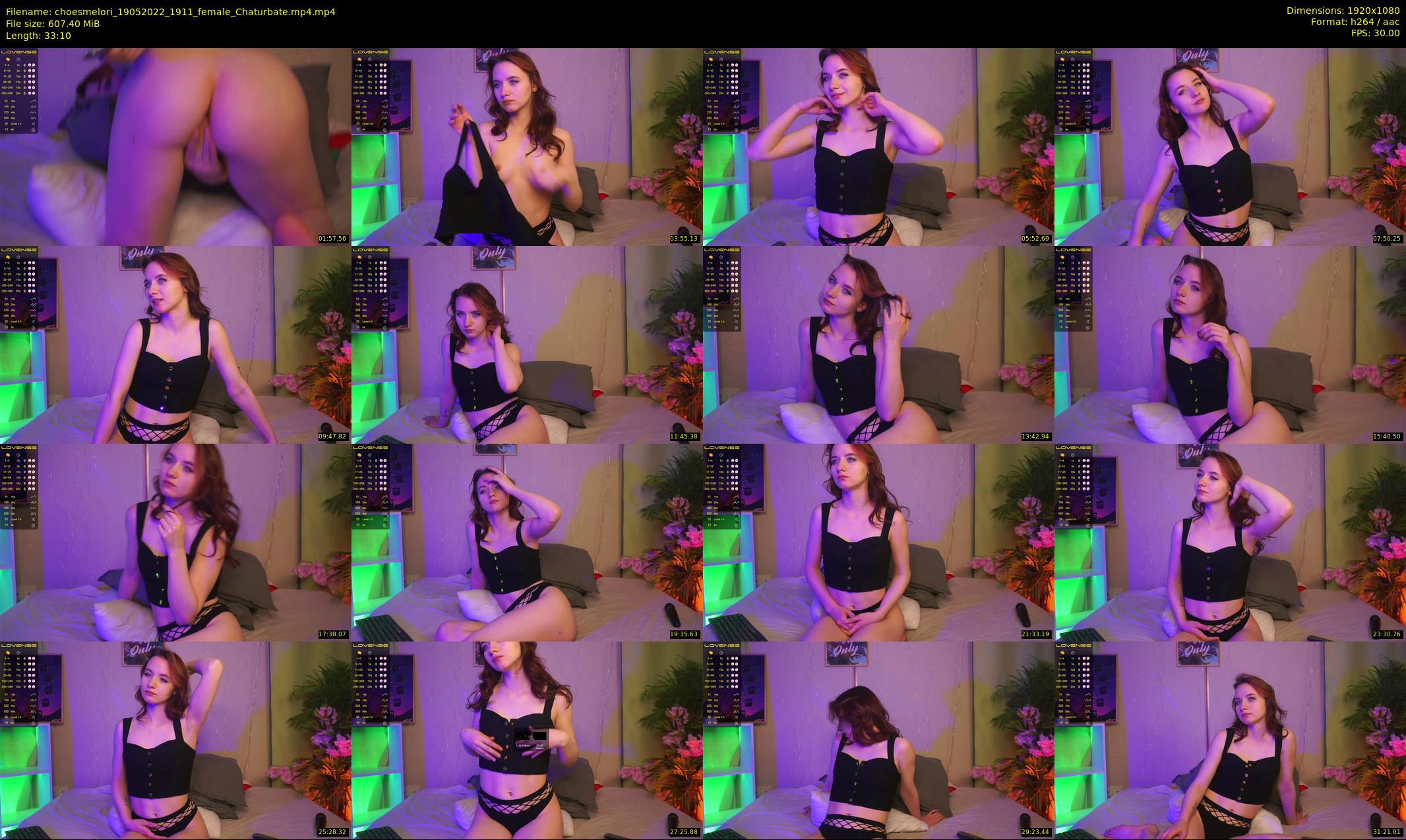 choesmelori — 34 minute Chaturbate couple cam show recording, 1080p, May 19, 2022