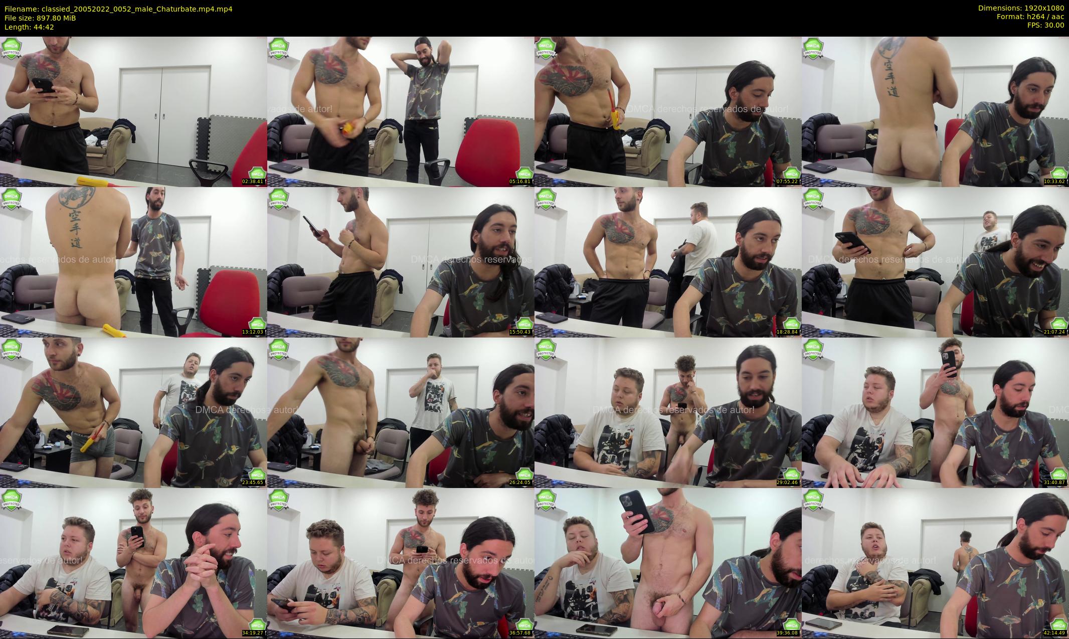 classied — 45 minute Chaturbate male cam show recording, 1080p, May 20, 2022