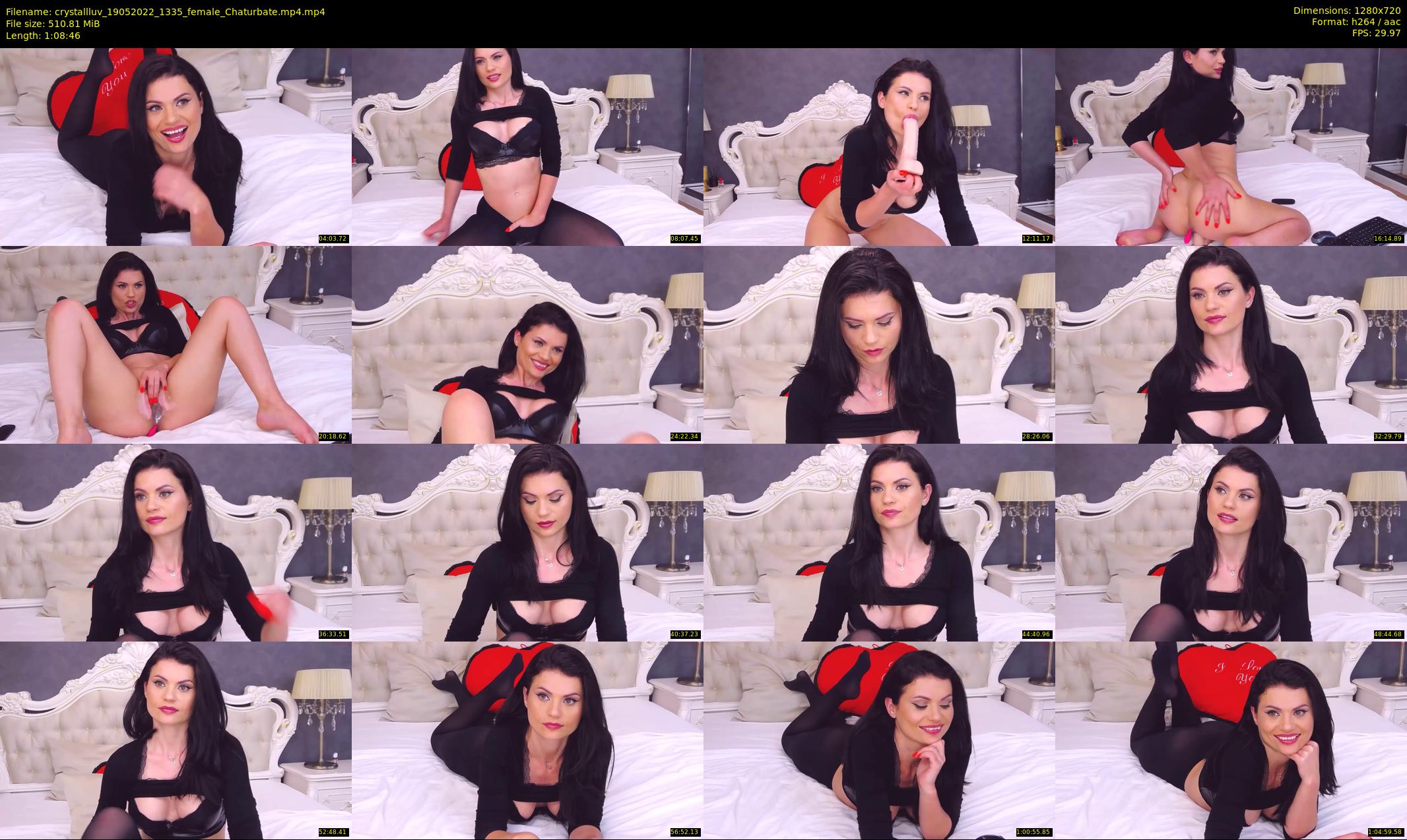 crystallluv — 69 minute Chaturbate female cam show recording, 720p, May 19, 2022