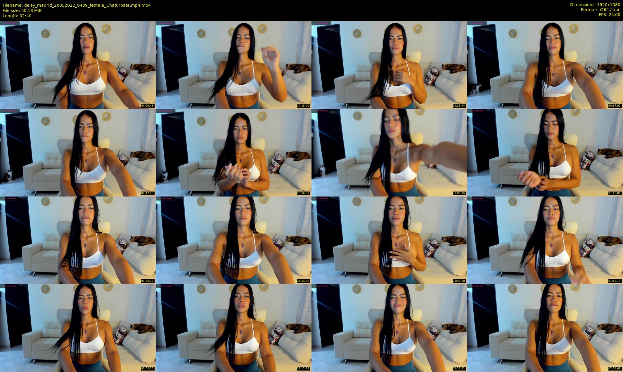 deisy_madrid — 3 minute Chaturbate female cam show recording, 1080p, May 20, 2022