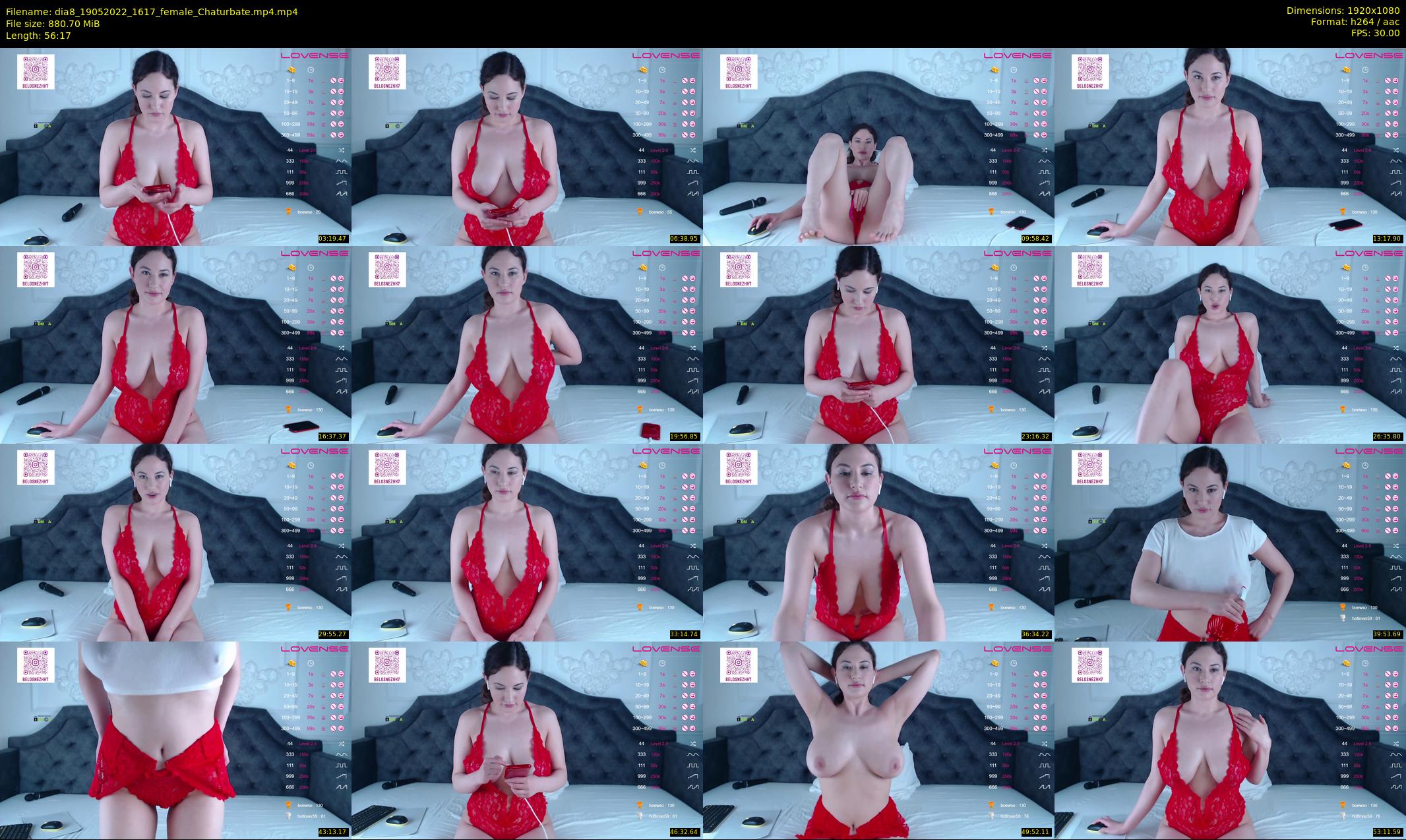 dia8 — 57 minute Chaturbate female cam show recording, 1080p, May 19, 2022