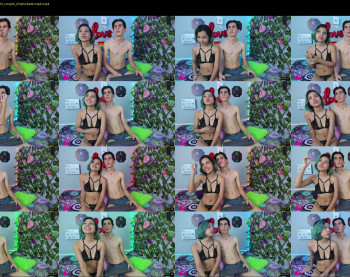 dianayleo — 4 minute Chaturbate couple cam show recording, 1080p, May 19, 2022