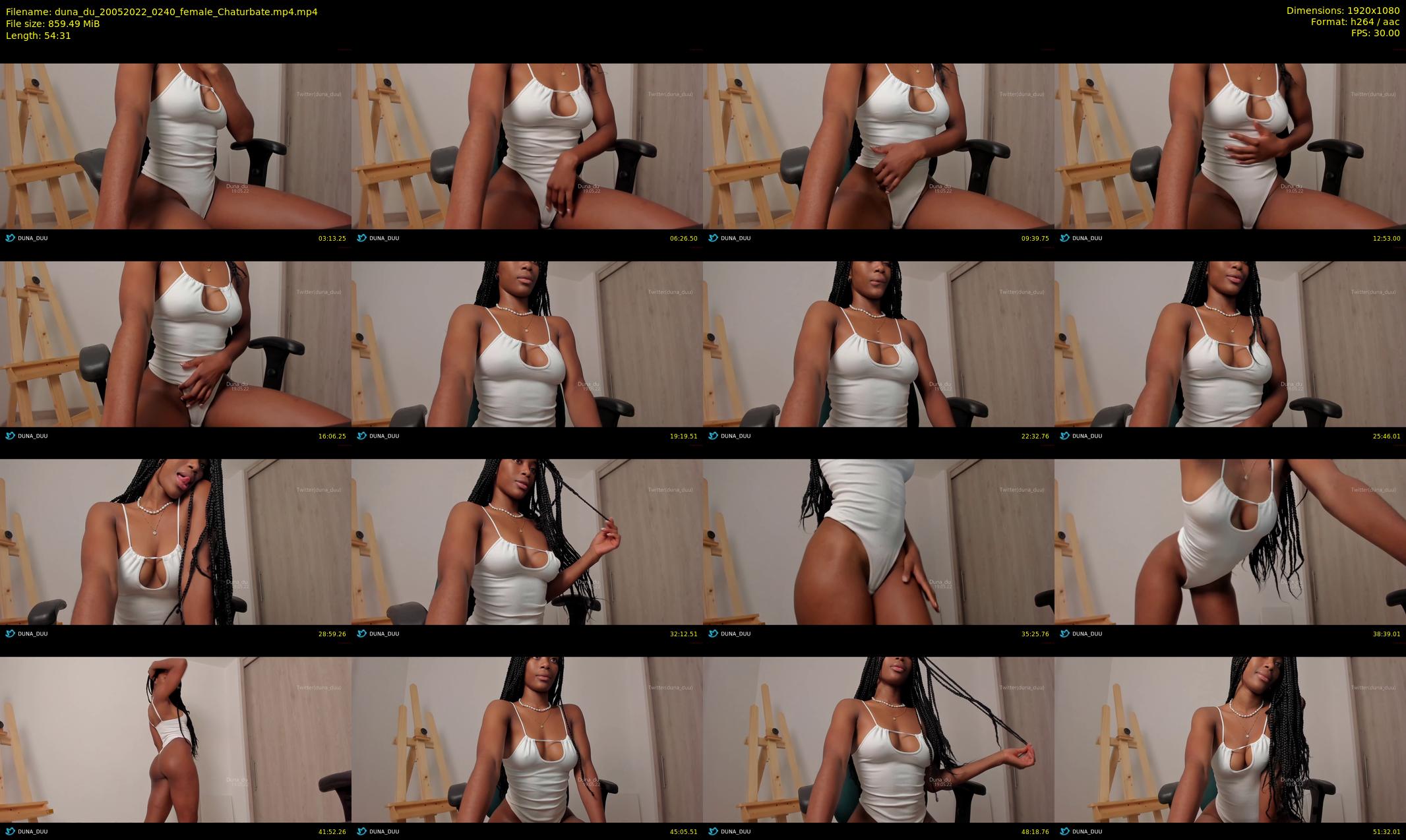 duna_du — 55 minute Chaturbate female cam show recording, 1080p, May 20, 2022