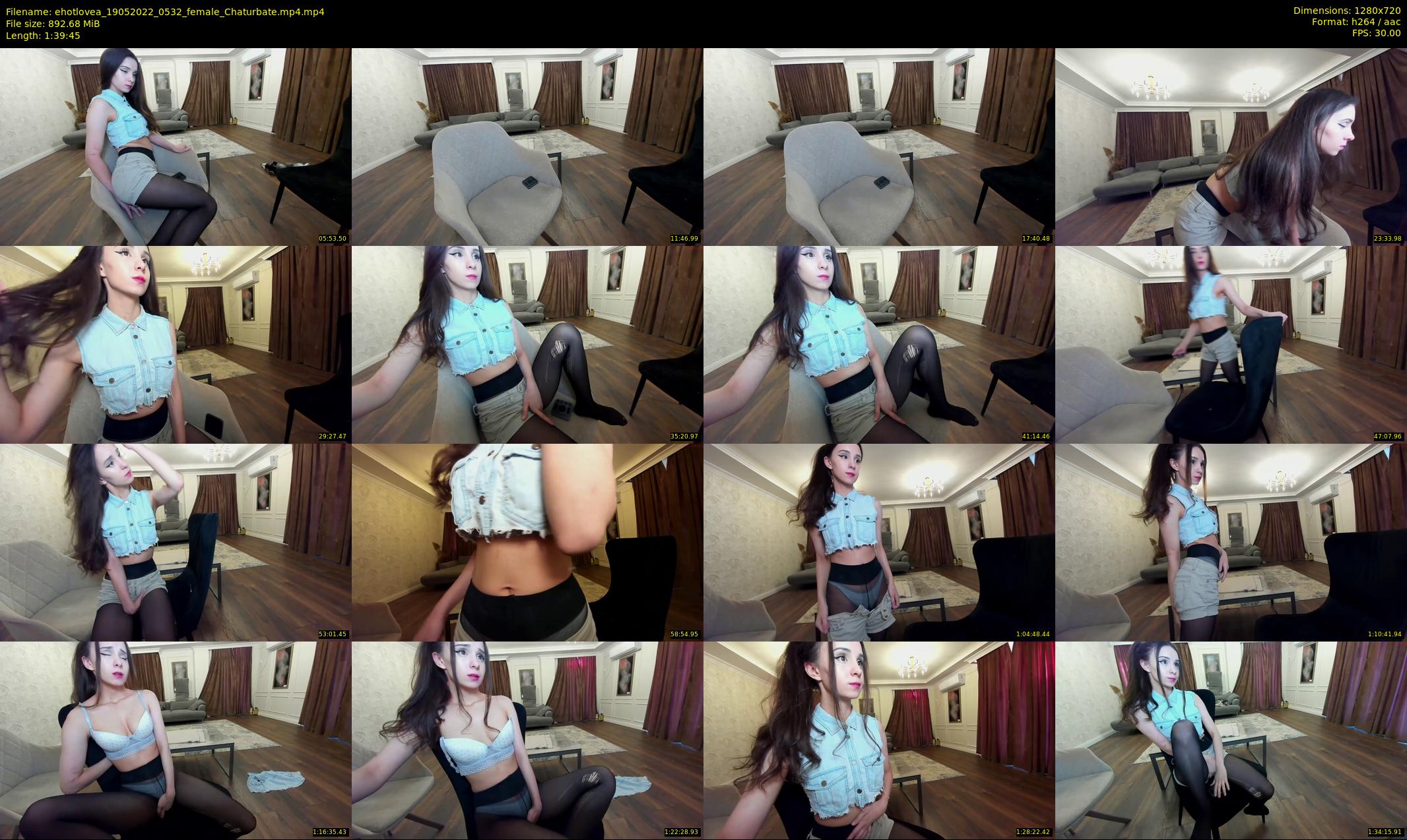 ehotlovea — 100 minute Chaturbate female cam show recording, 720p, May 19, 2022