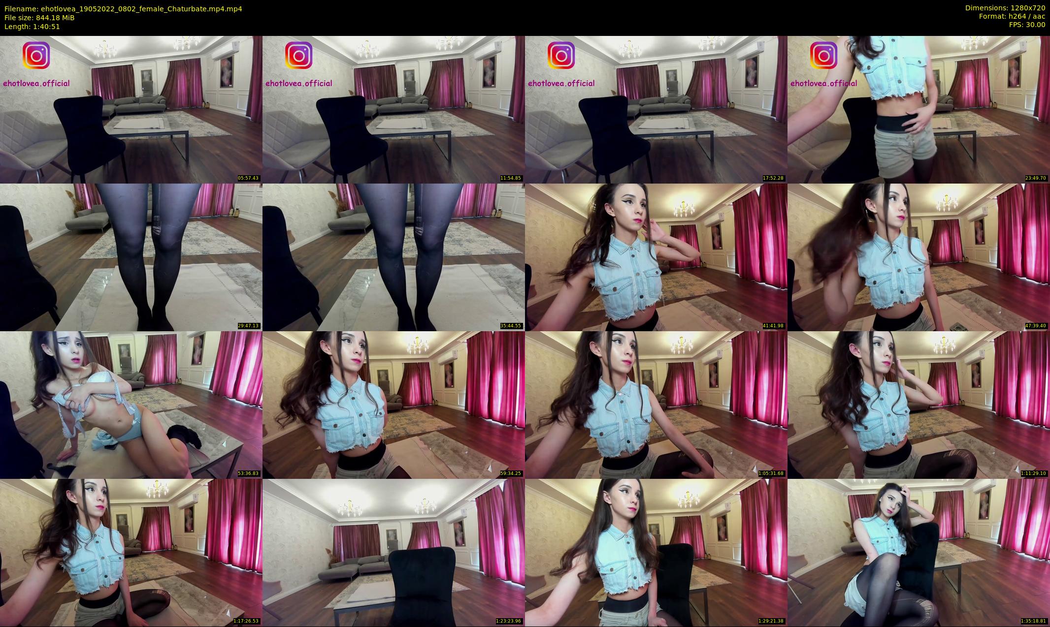 ehotlovea — 101 minute Chaturbate female cam show recording, 720p, May 19, 2022